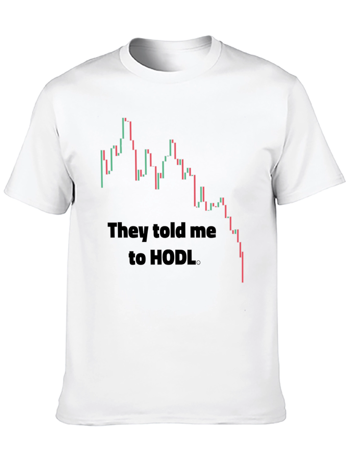 HODL Crypto Stock Chart T-Shirt - 10
