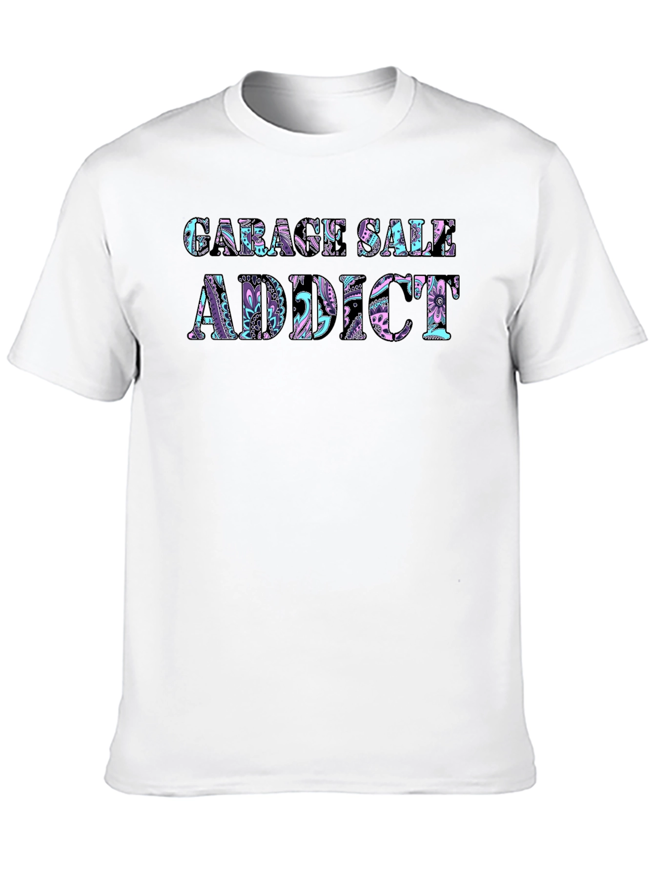Garage Sale Addict T-Shirt - Unique Graphic Tee - 10