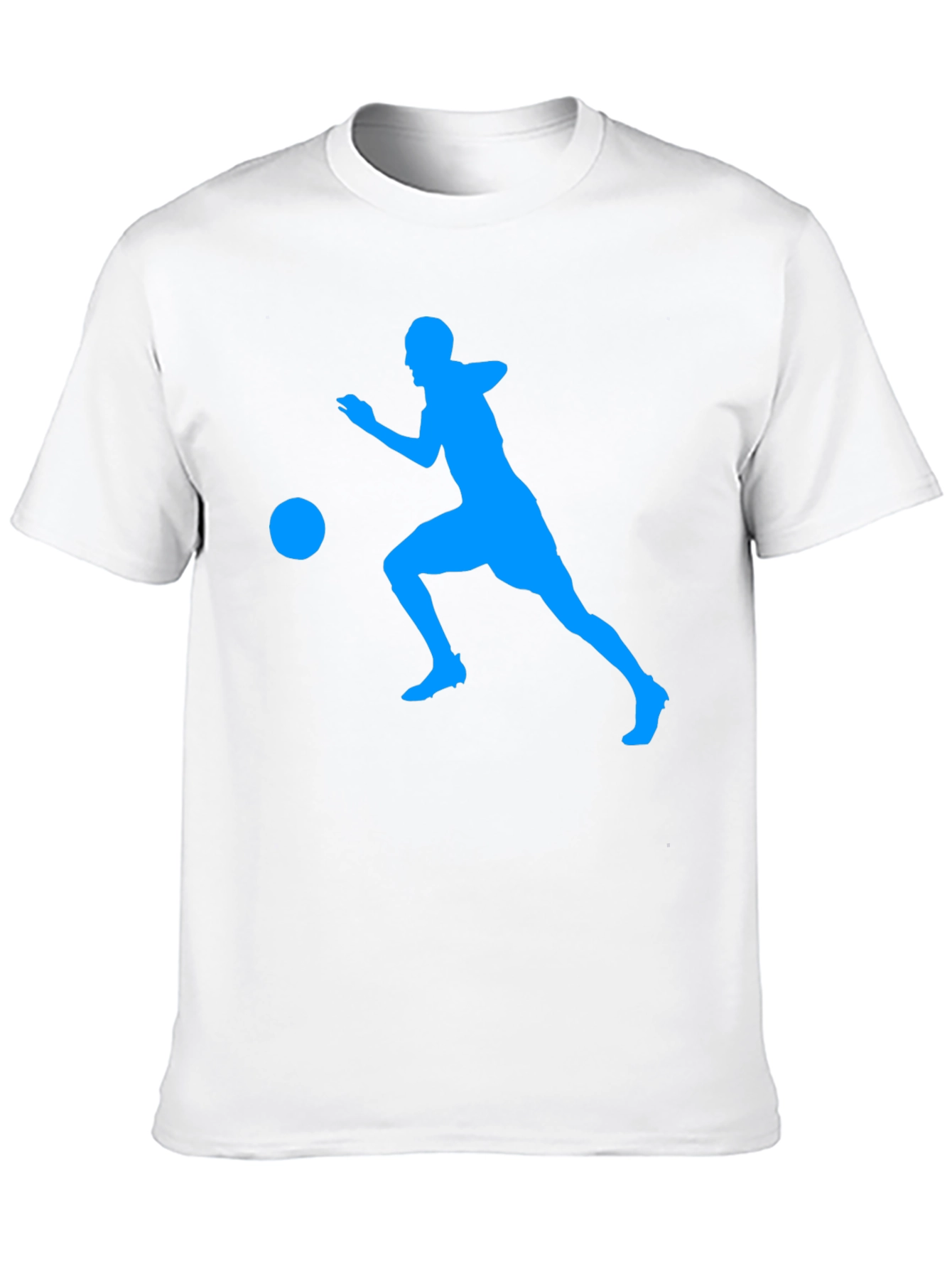 Black Soccer Player Graphic Tee - Black view 10