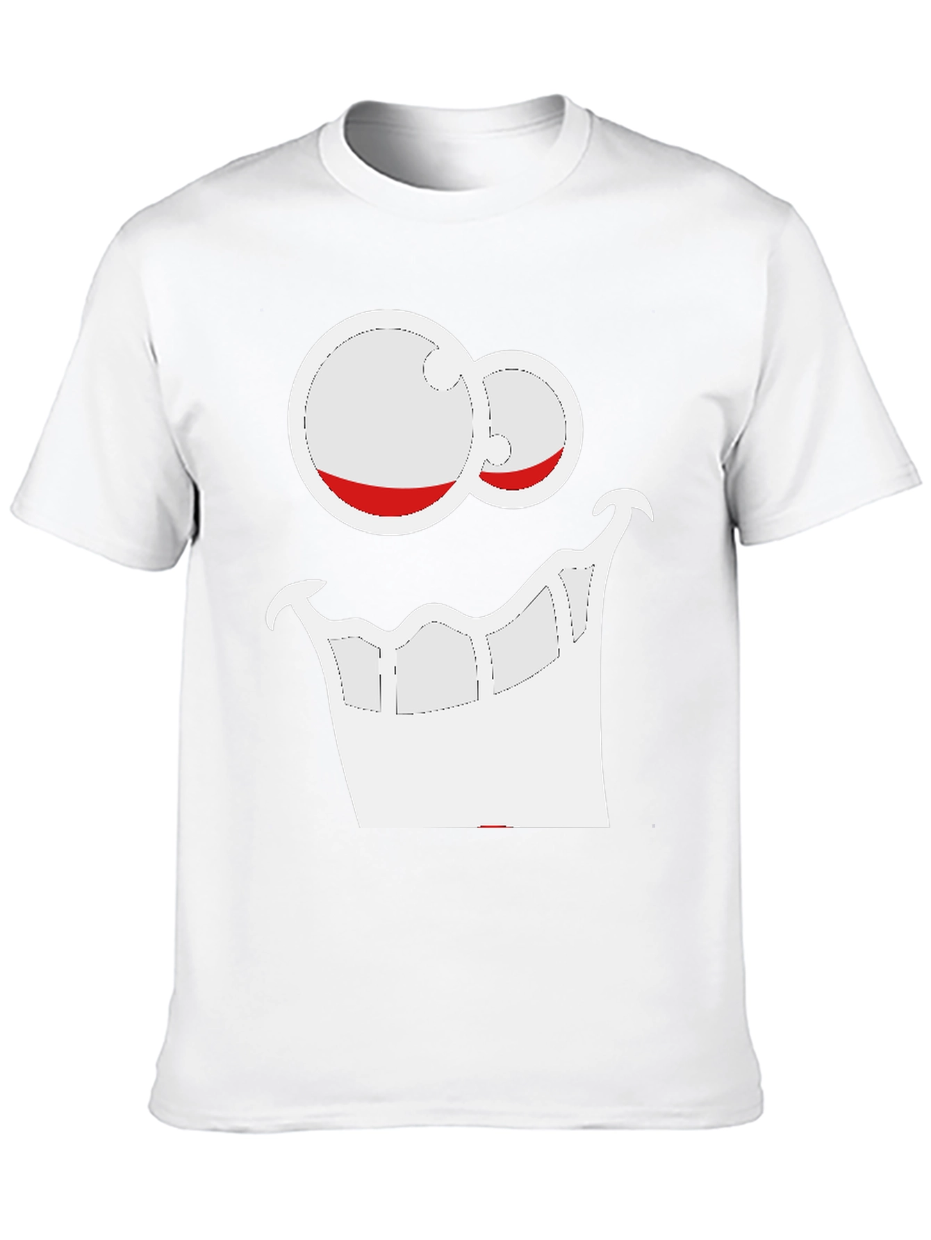 Black Cartoon Face Graphic T-Shirt view 10