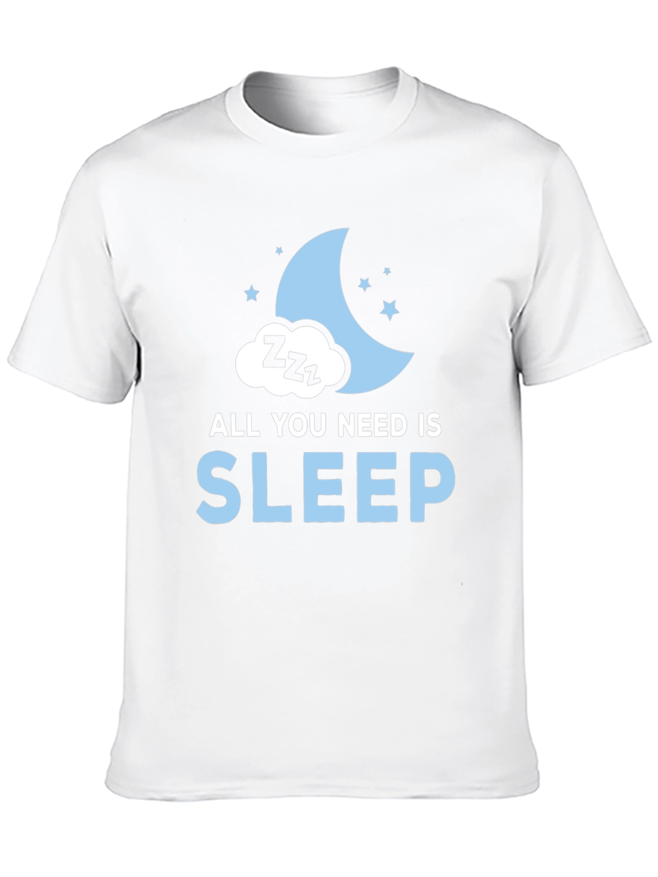 Black All You Need is Sleep Graphic T-Shirt view 10