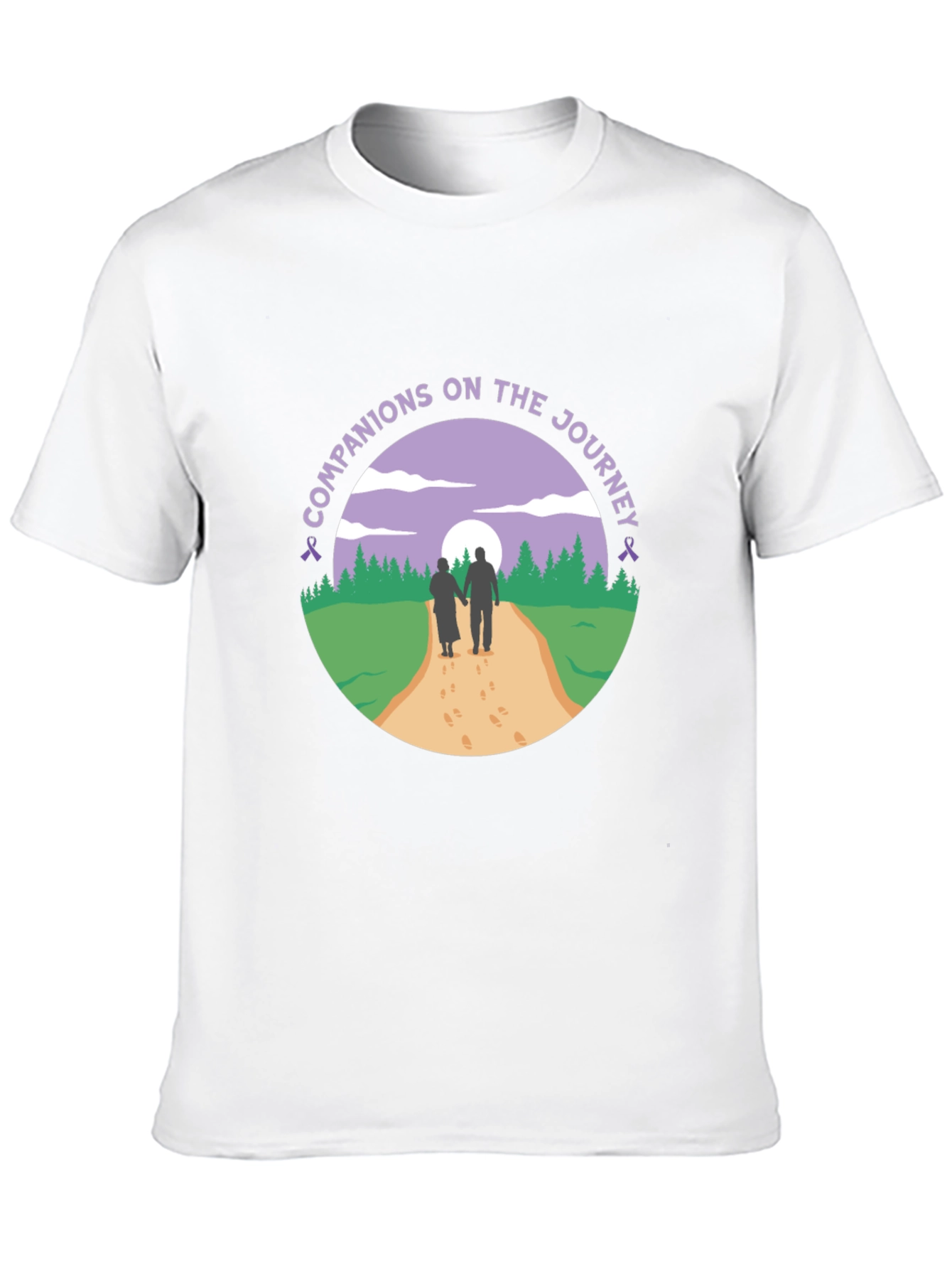 Black Companions on the Journey Graphic T-Shirt view 10