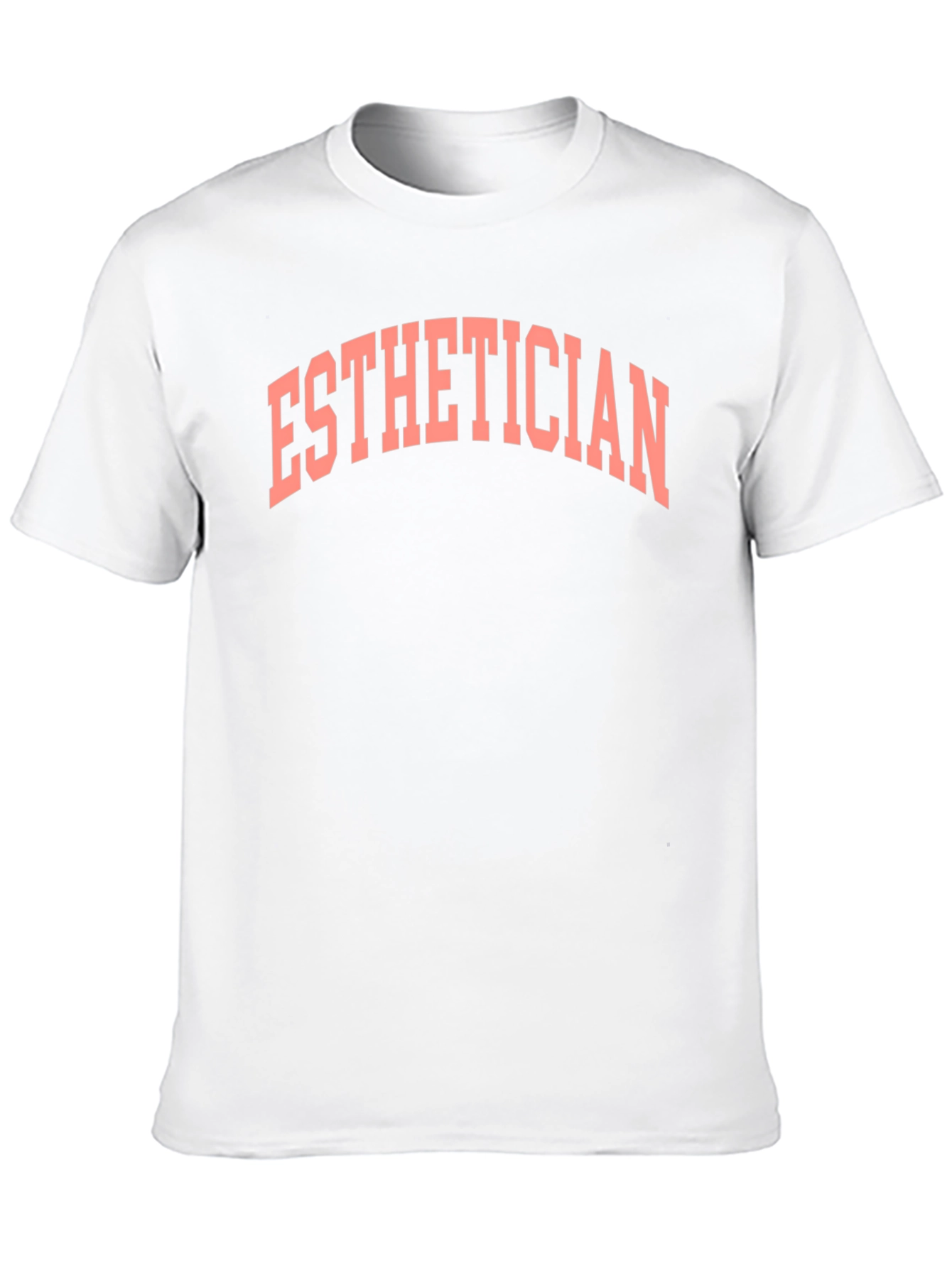 Black Esthetician Graphic Tee - Black Cotton T-Shirt view 10