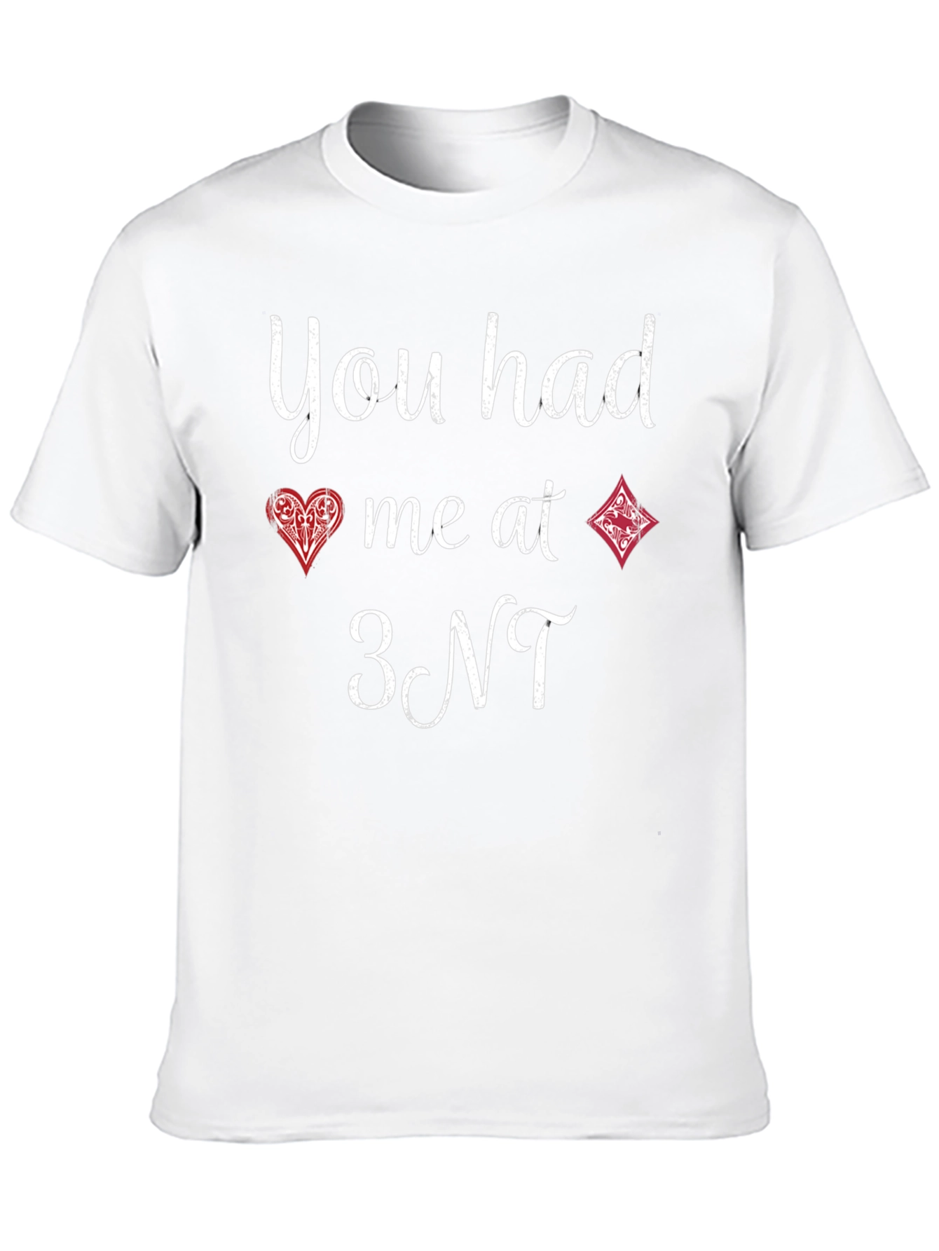 Black You Had Me At 3NT T-Shirt view 10