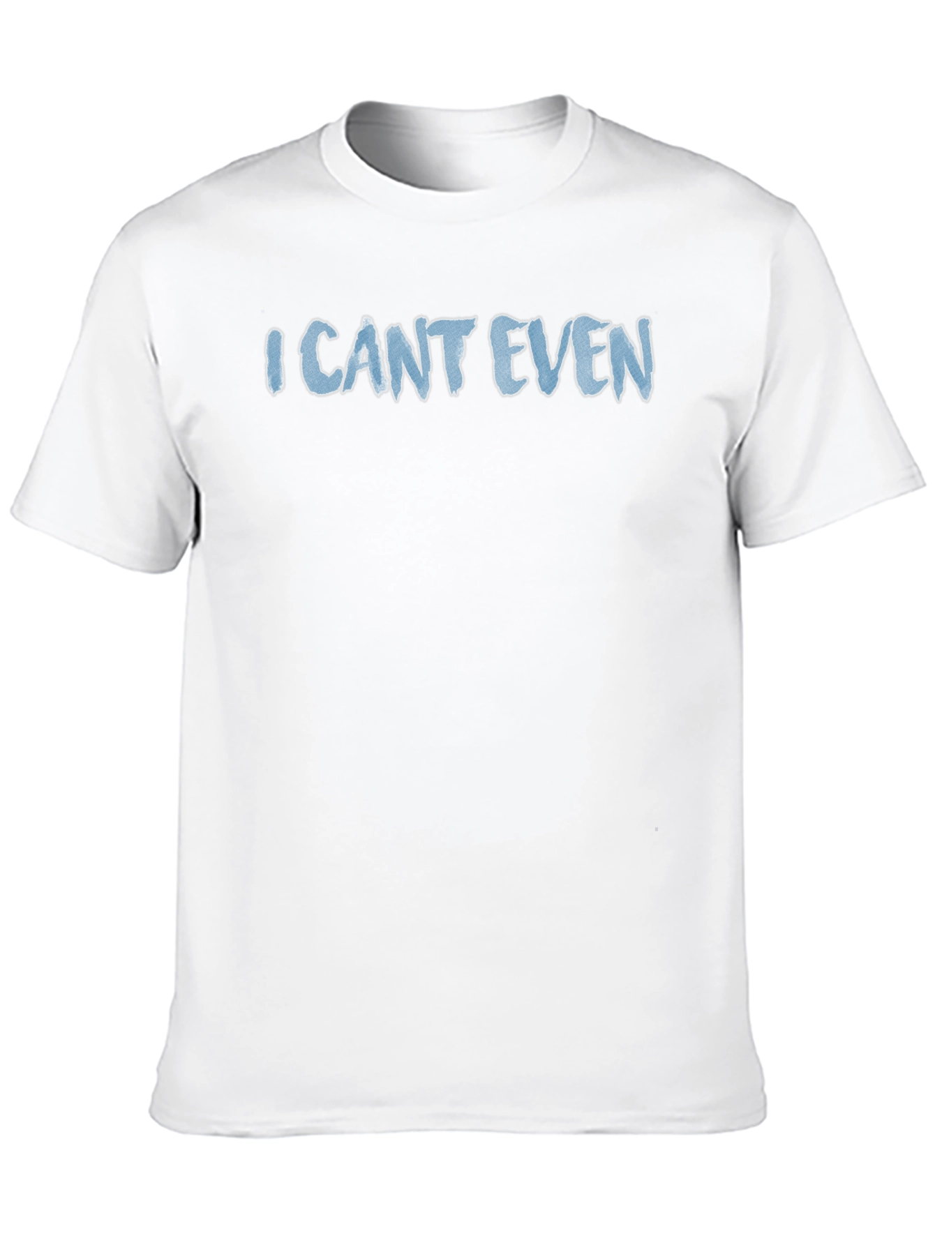 Black I Can't Even Graphic Tee - Soft Black T-Shirt view 10
