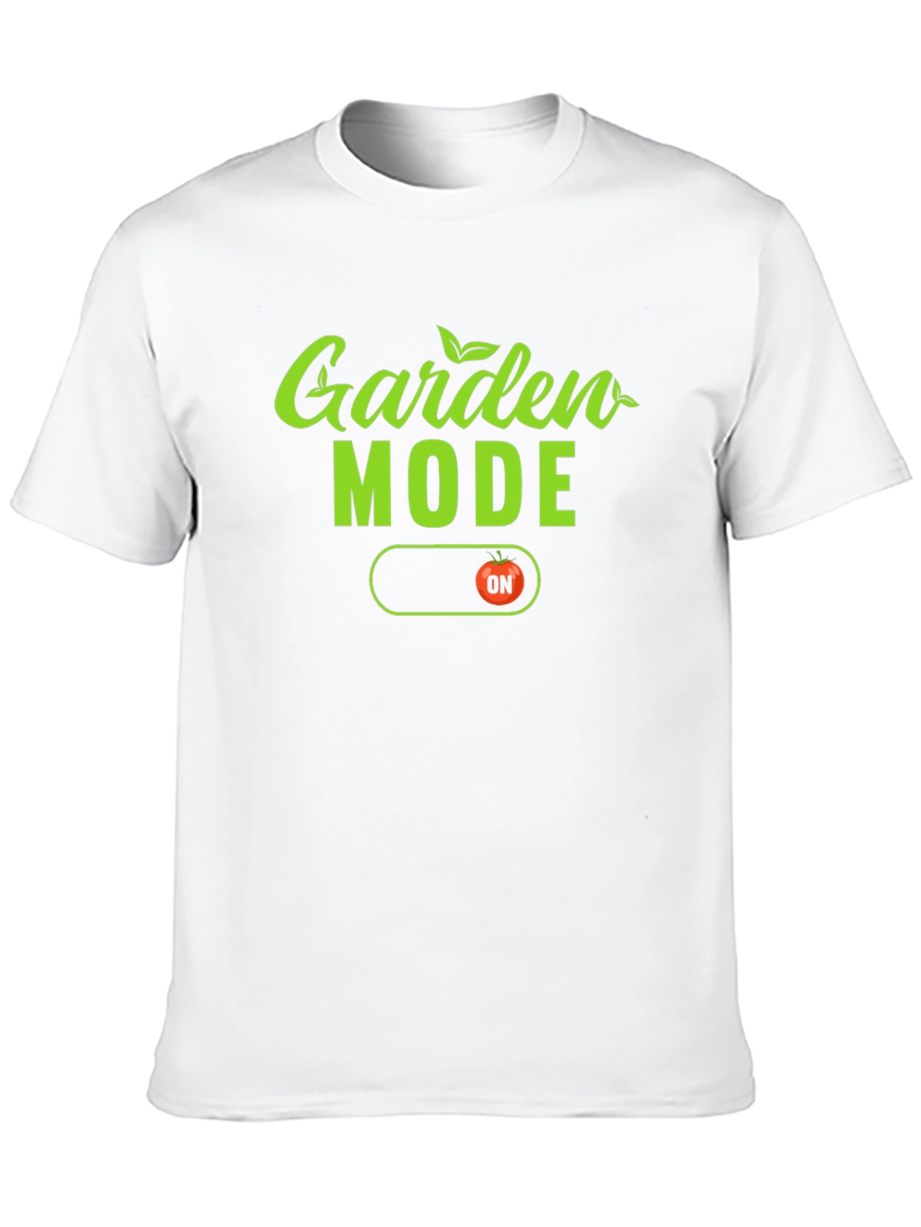 Garden Mode ON Black T-Shirt - 10
