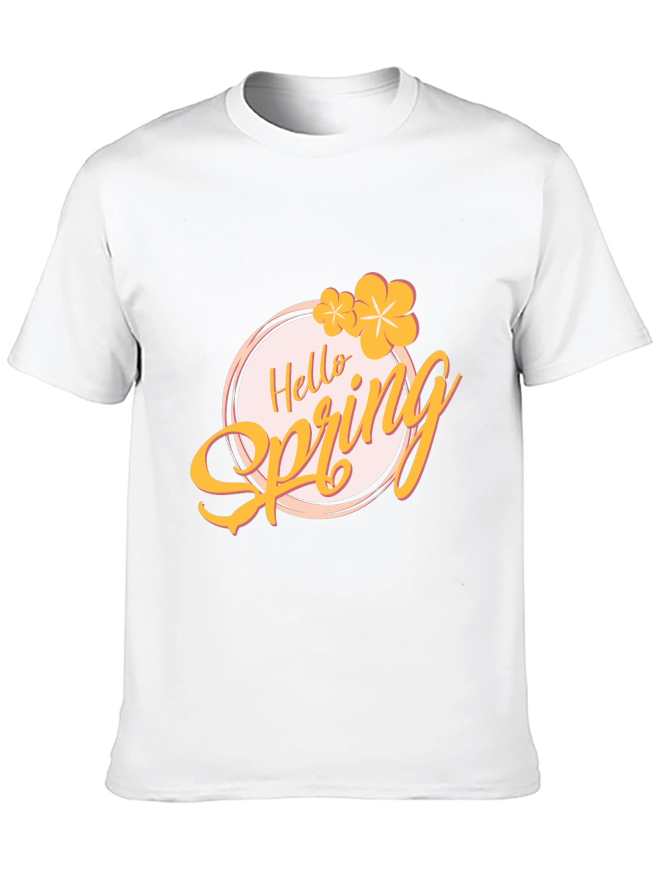 Black Hello Spring Graphic Tee view 10