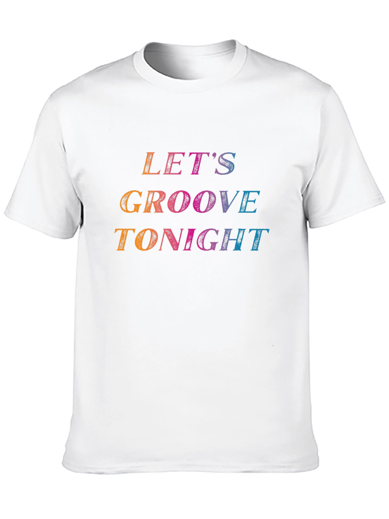 Black Let's Groove Tonight Graphic Tee - Black view 10