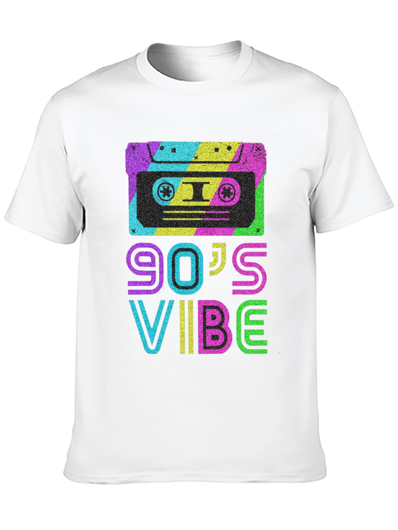 90's Vibe Retro Cassette T-Shirt - 10