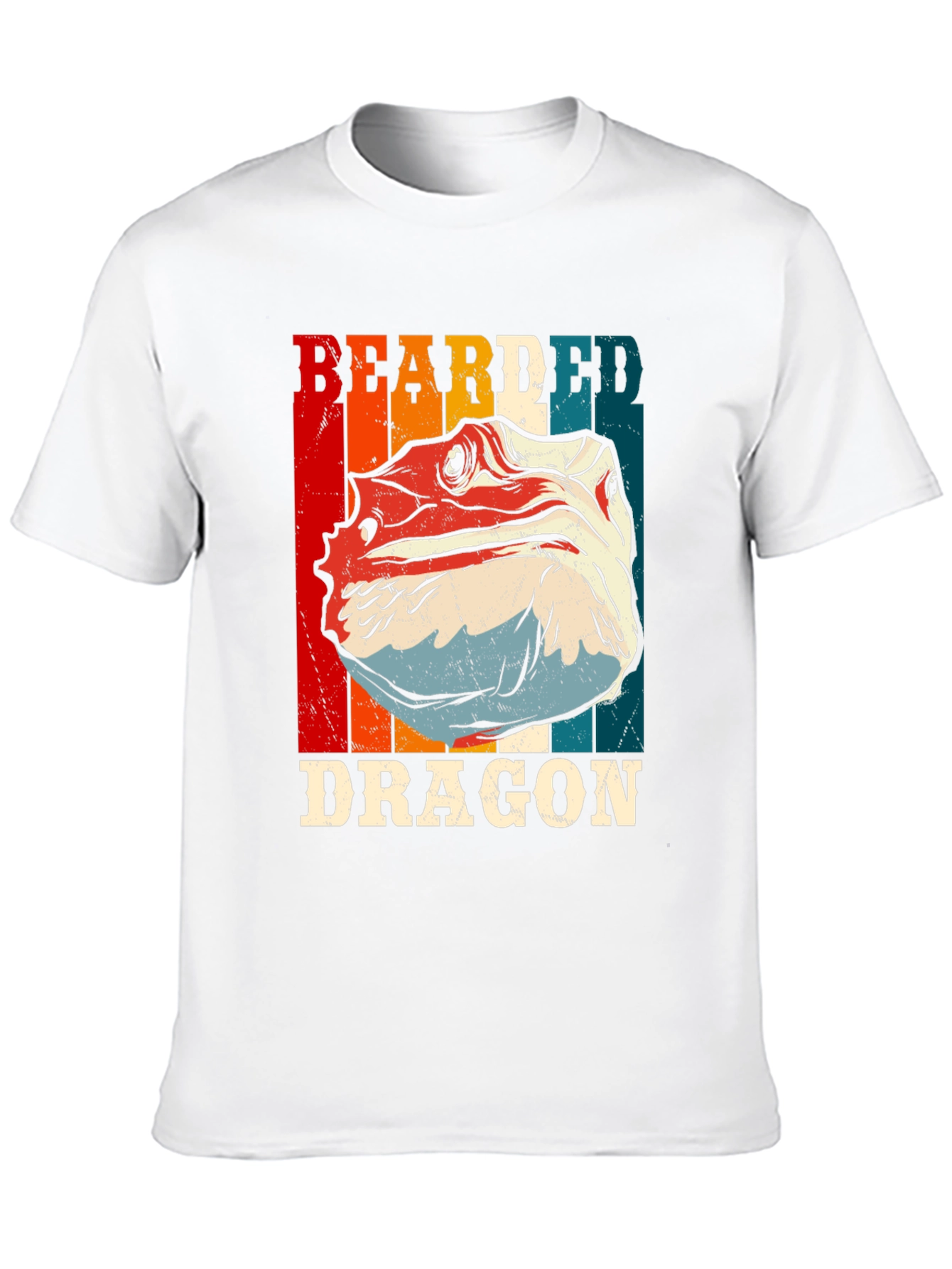 Black Bearded Dragon Graphic T-Shirt - Cool Reptile Tee view 10