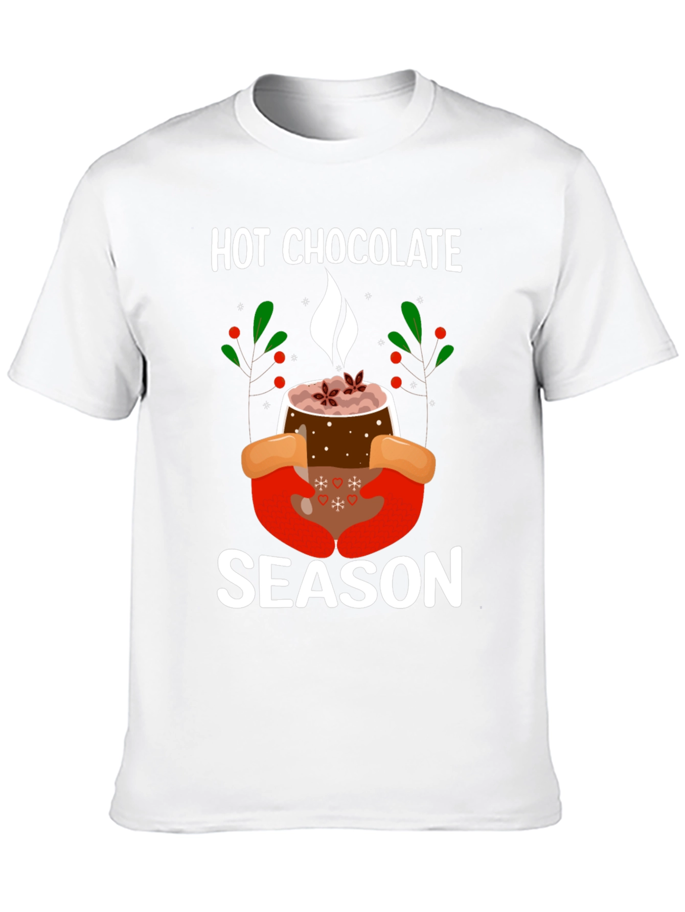 Black Hot Chocolate Season T-Shirt view 10
