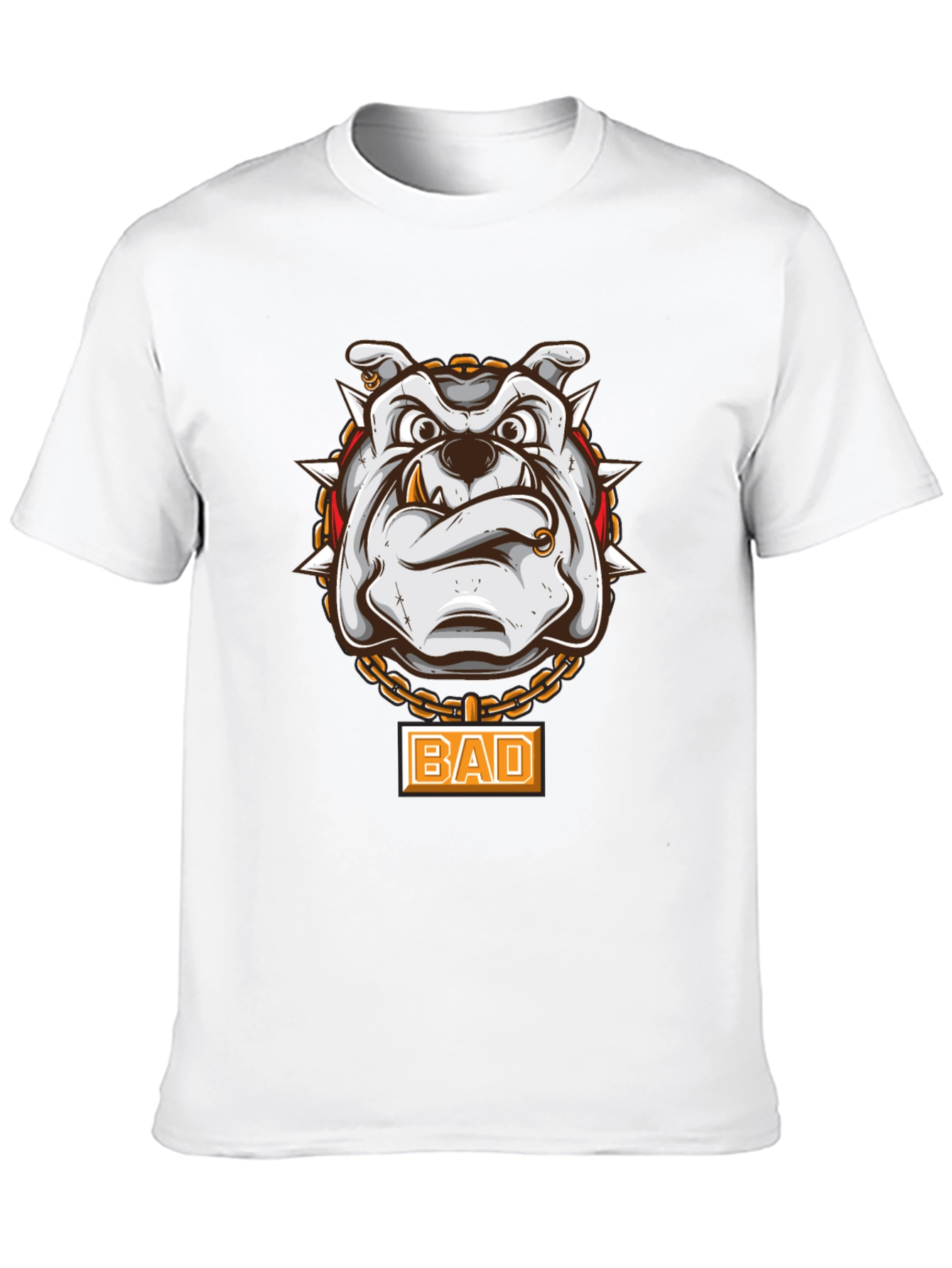 Bad Dog T-Shirt - Graphic Bulldog Tee - 10