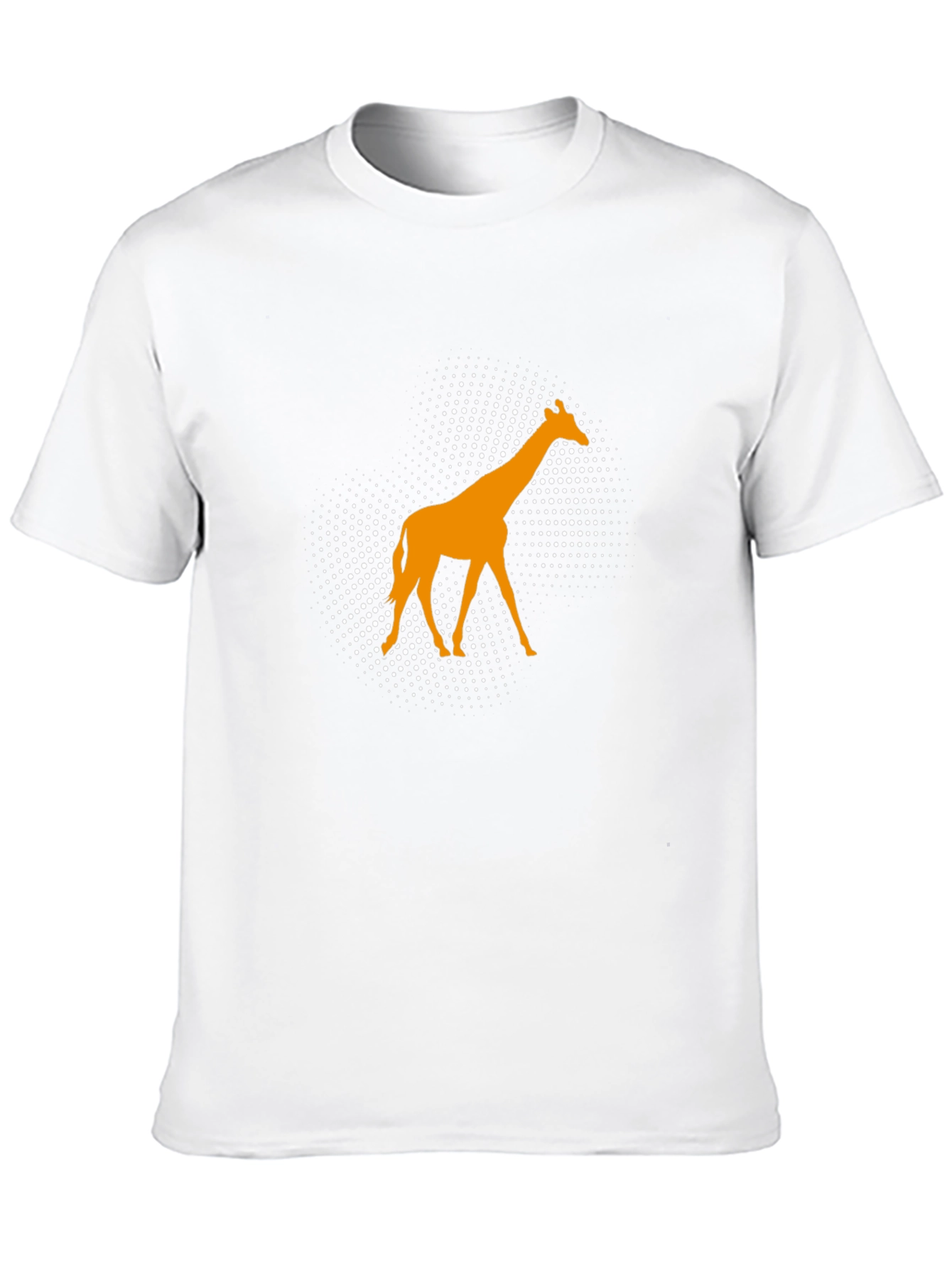 Black Giraffe Graphic Tee - Modern Animal Print view 10