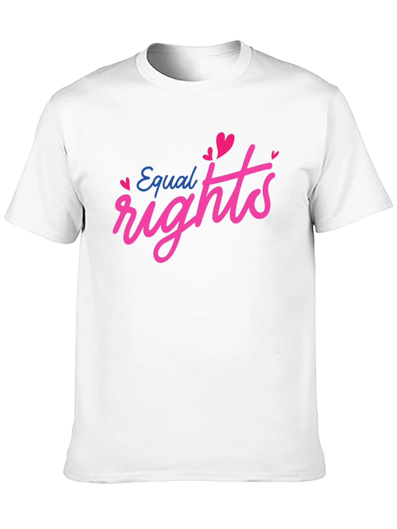 Black Equal Rights Love Heart T-Shirt view 10