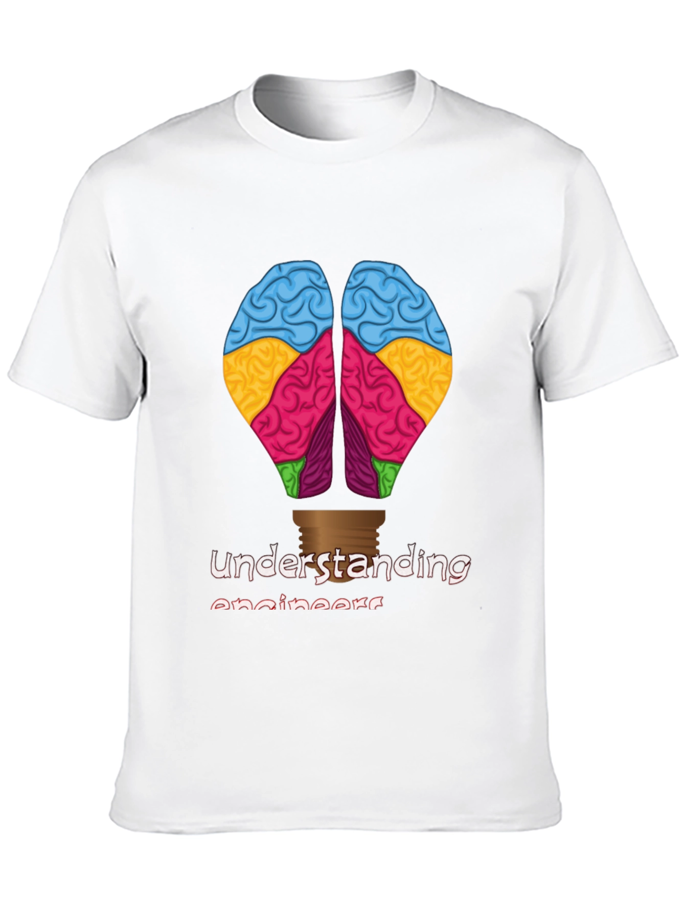 Black Understanding Engineers Brain T-Shirt view 10