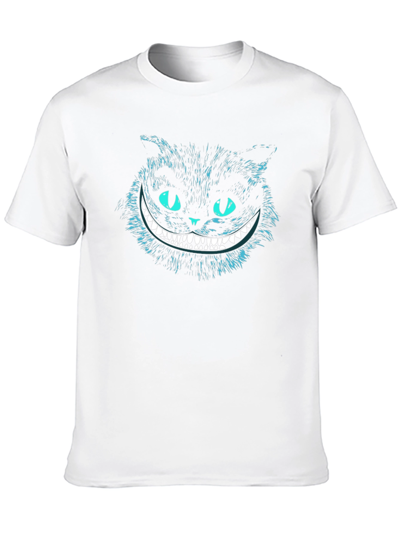 Black Cheshire Cat Graphic Tee view 10