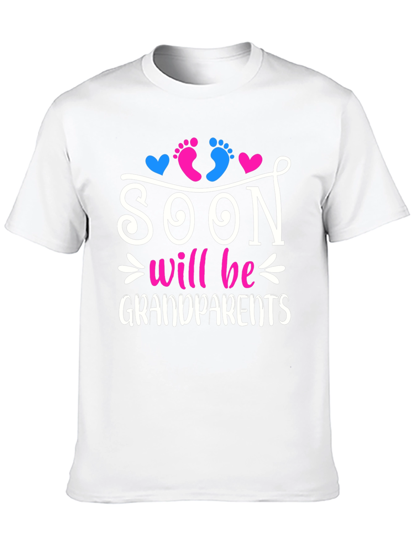Black Soon to be Grandparents Unisex Tee view 10