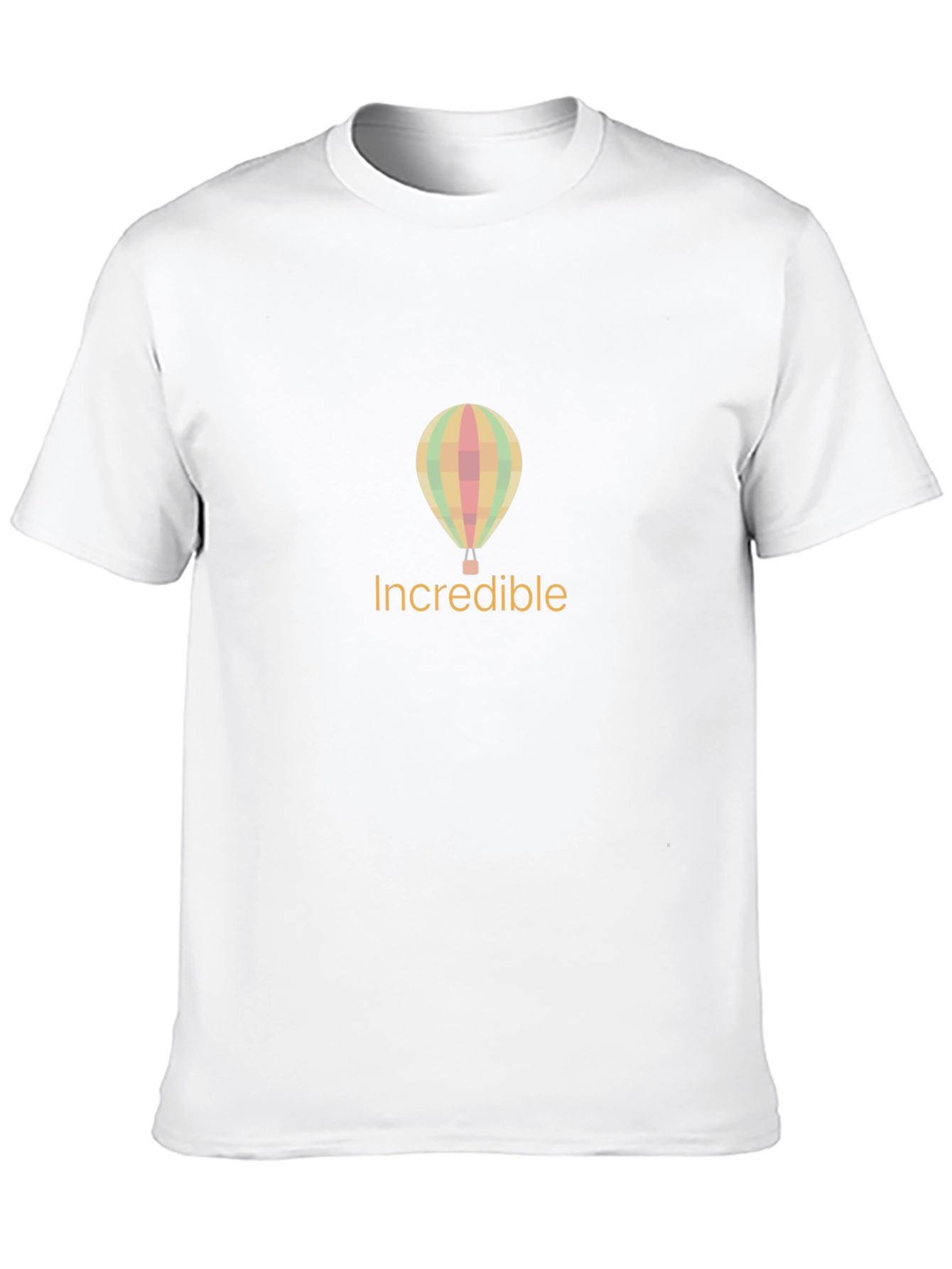 Black Incredible Balloon Design T-Shirt - Soft Cotton Blend view 10