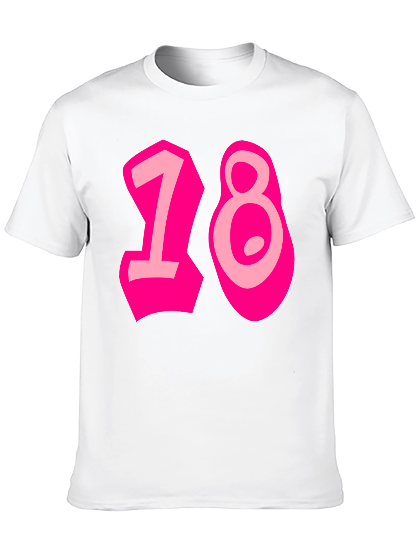 Black Funky 18th Birthday Graphic Tee view 10