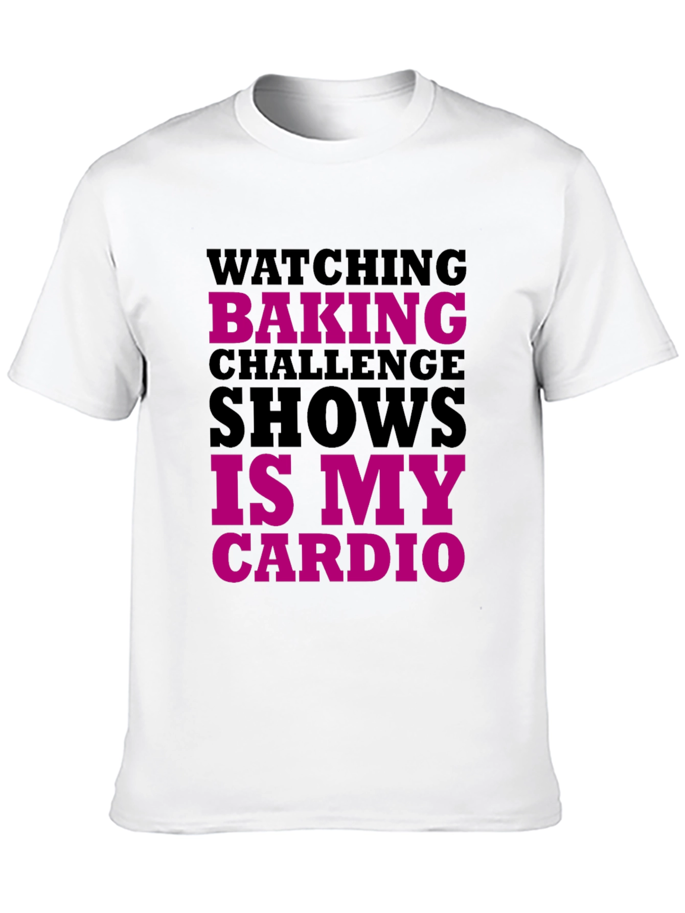 Black Baking Challenge Cardio Graphic Tee view 10