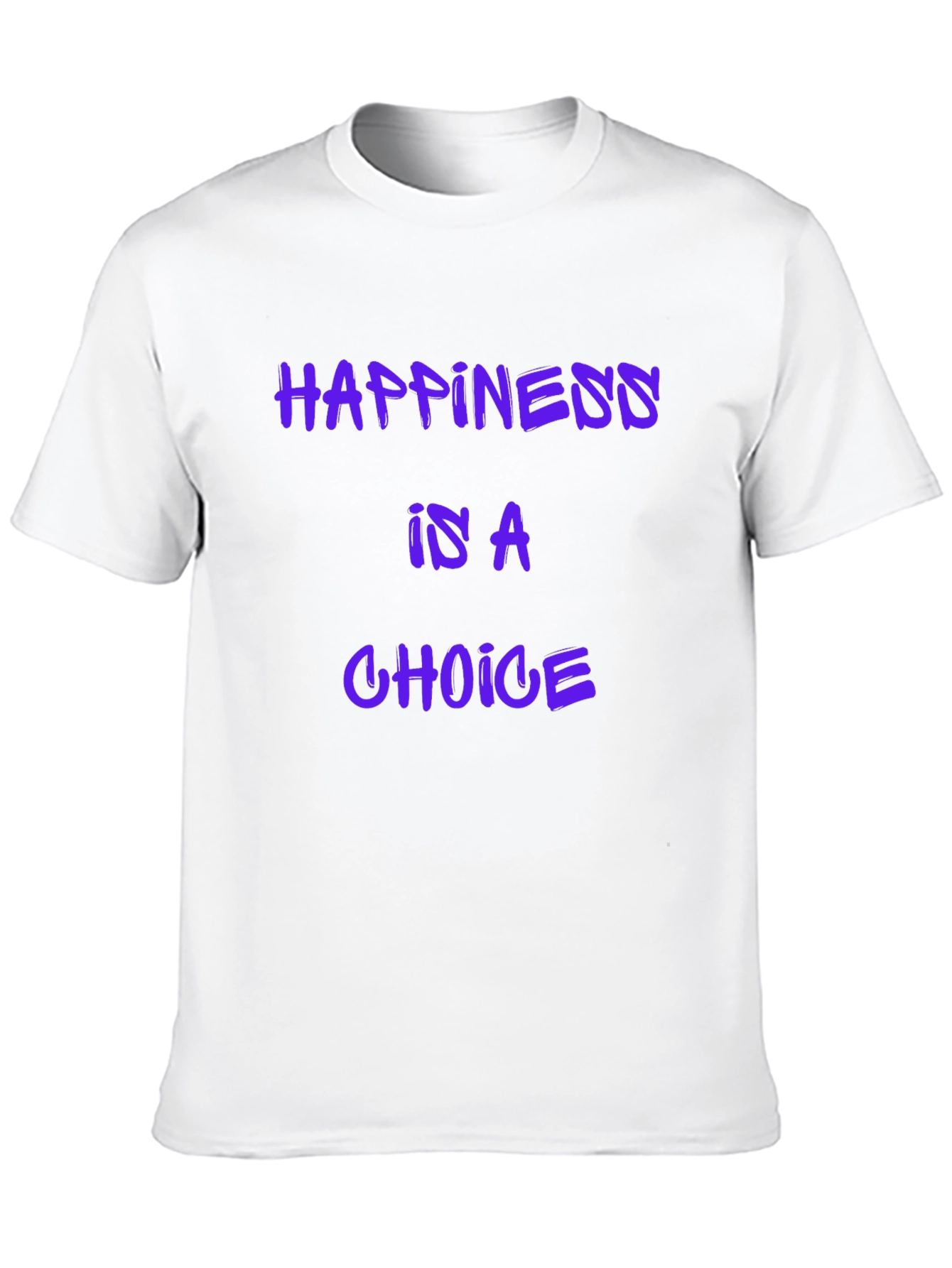 Black Happiness is a Choice Graphic T-Shirt view 10