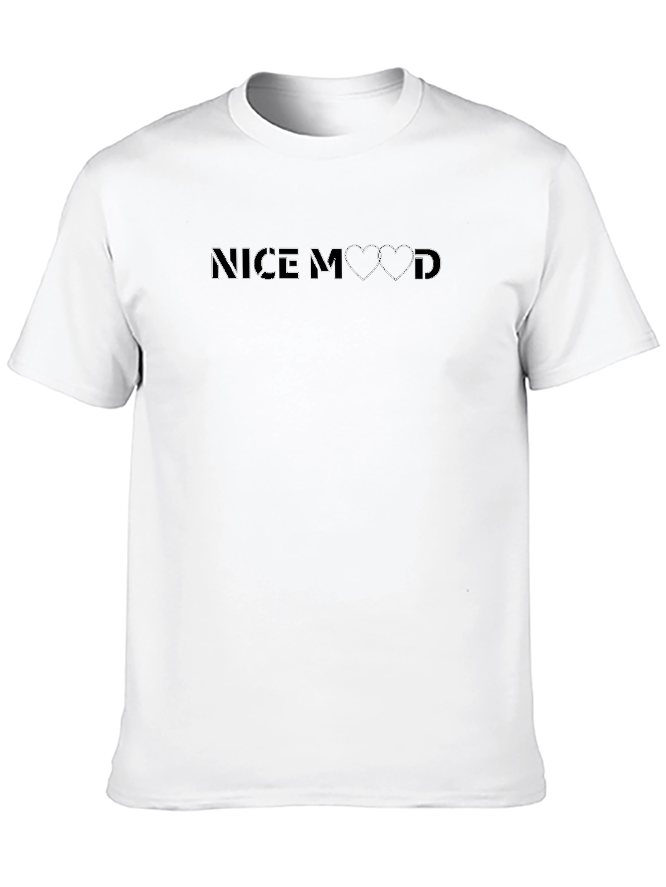 Black Nice Mood Black Graphic Tee view 10