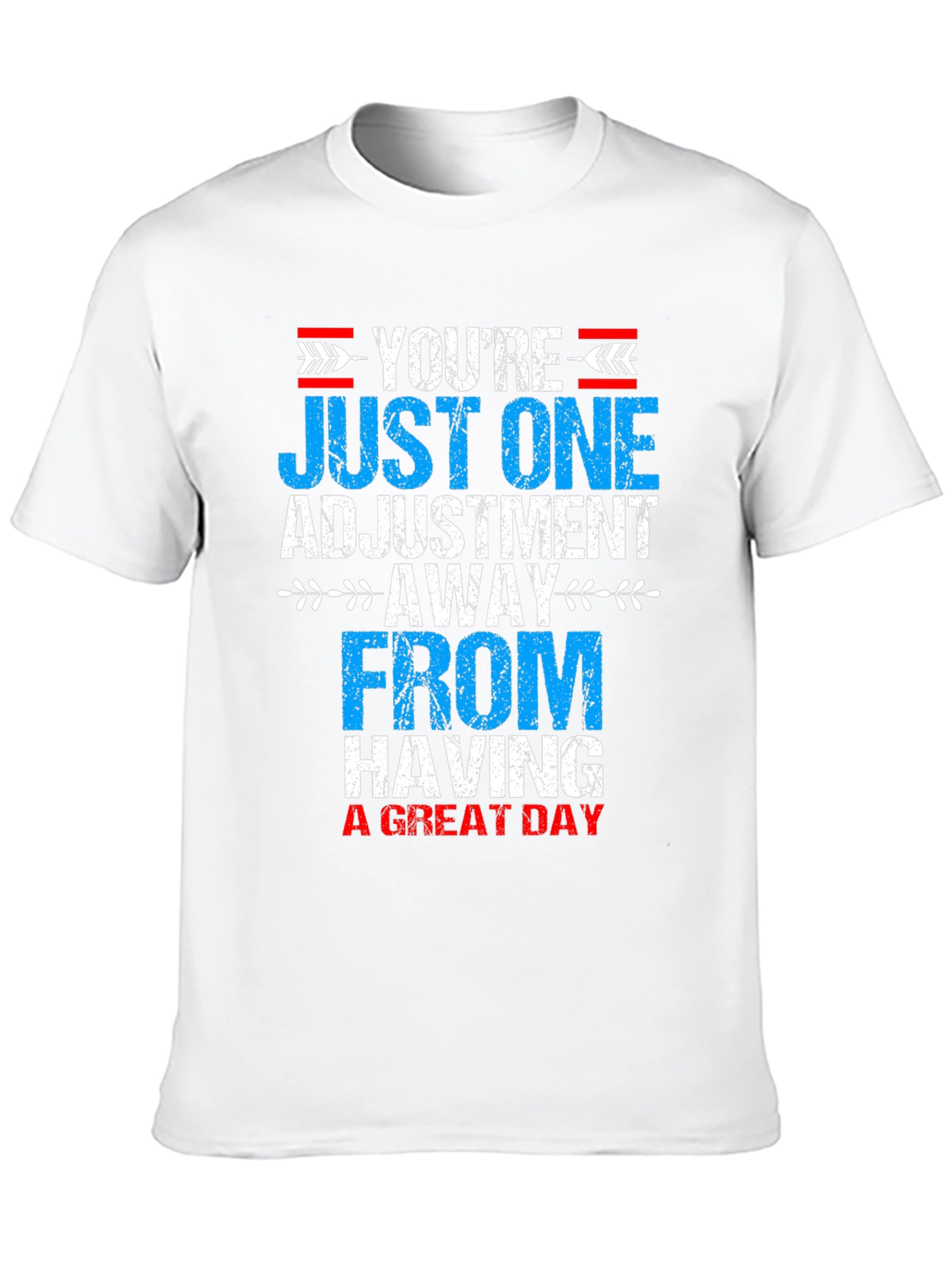 Black Chiropractor Adjustment T-Shirt - Great Day view 10