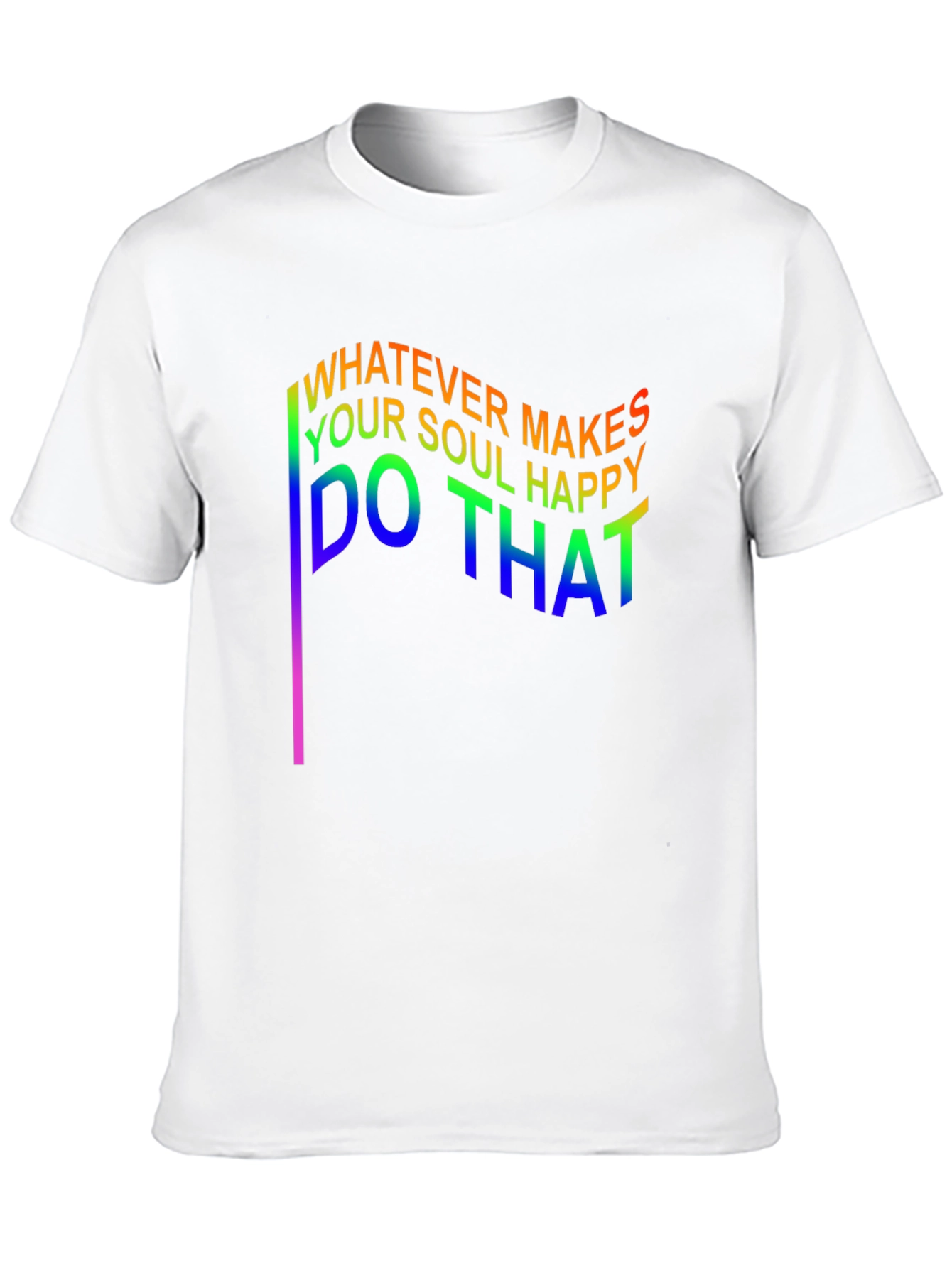 Black Whatever Makes Your Soul Happy T-Shirt view 10