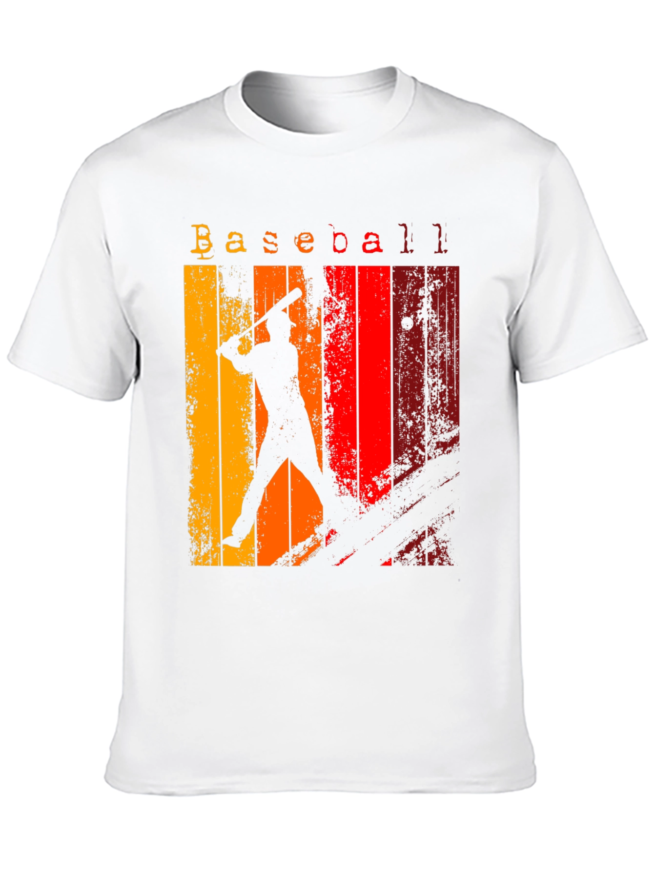 Black Retro Baseball Graphic Tee - Vintage Style Shirt view 10