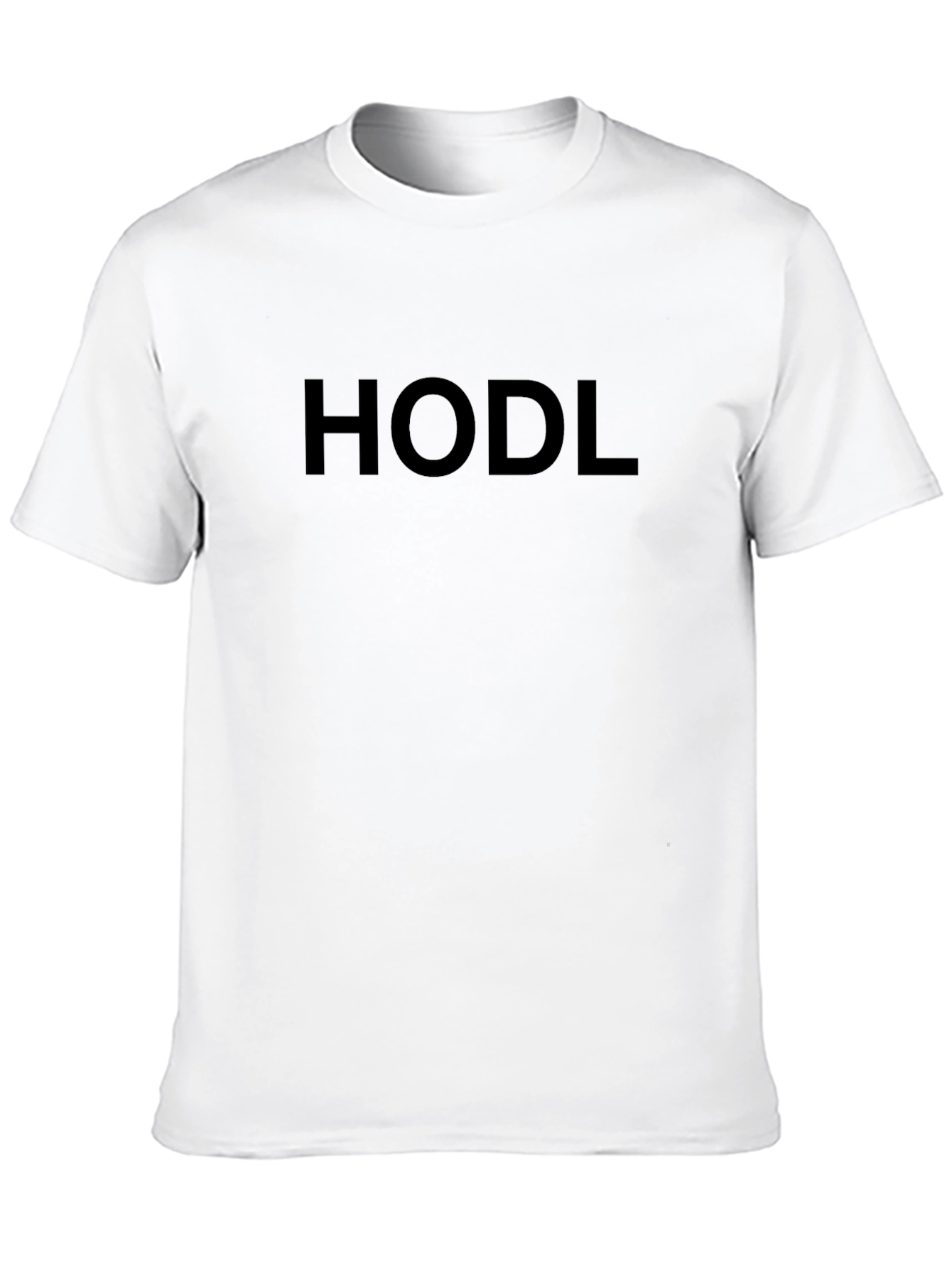 HODL Black Graphic Tee - Crypto Investor T-Shirt - 10