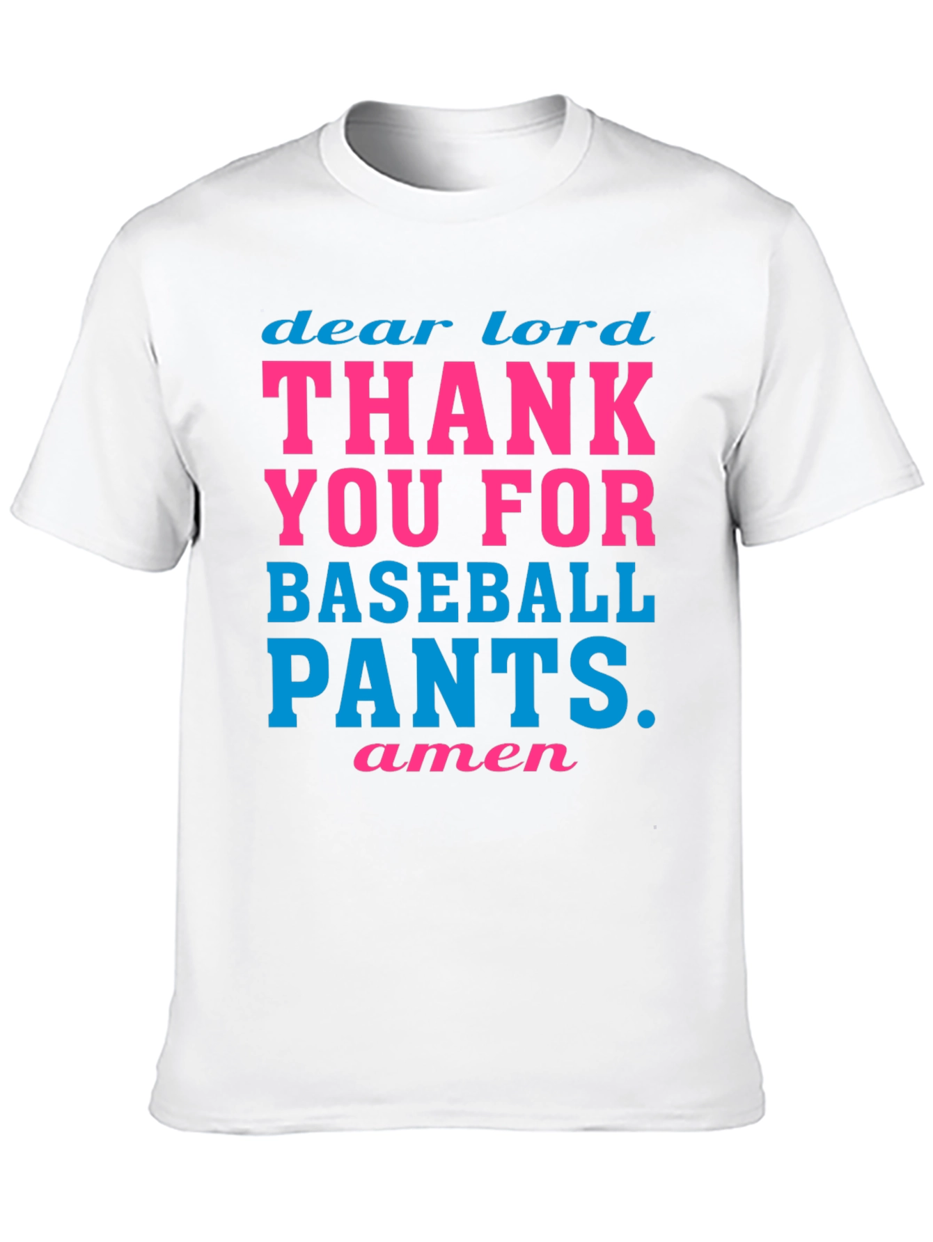Black Dear Lord Baseball Pants Graphic Tee view 10