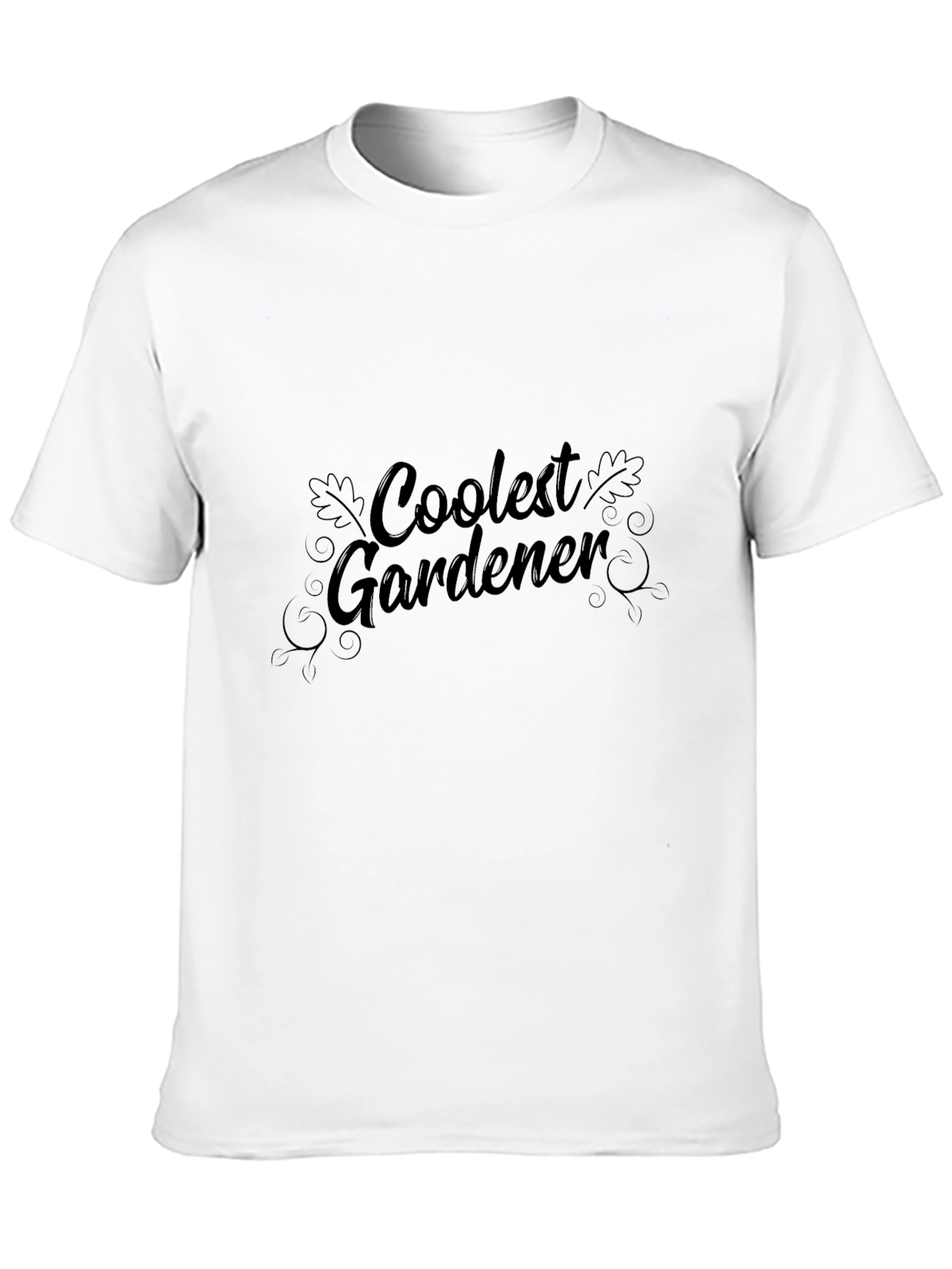 Black Coolest Gardener Black T-Shirt - Gardening Apparel view 10