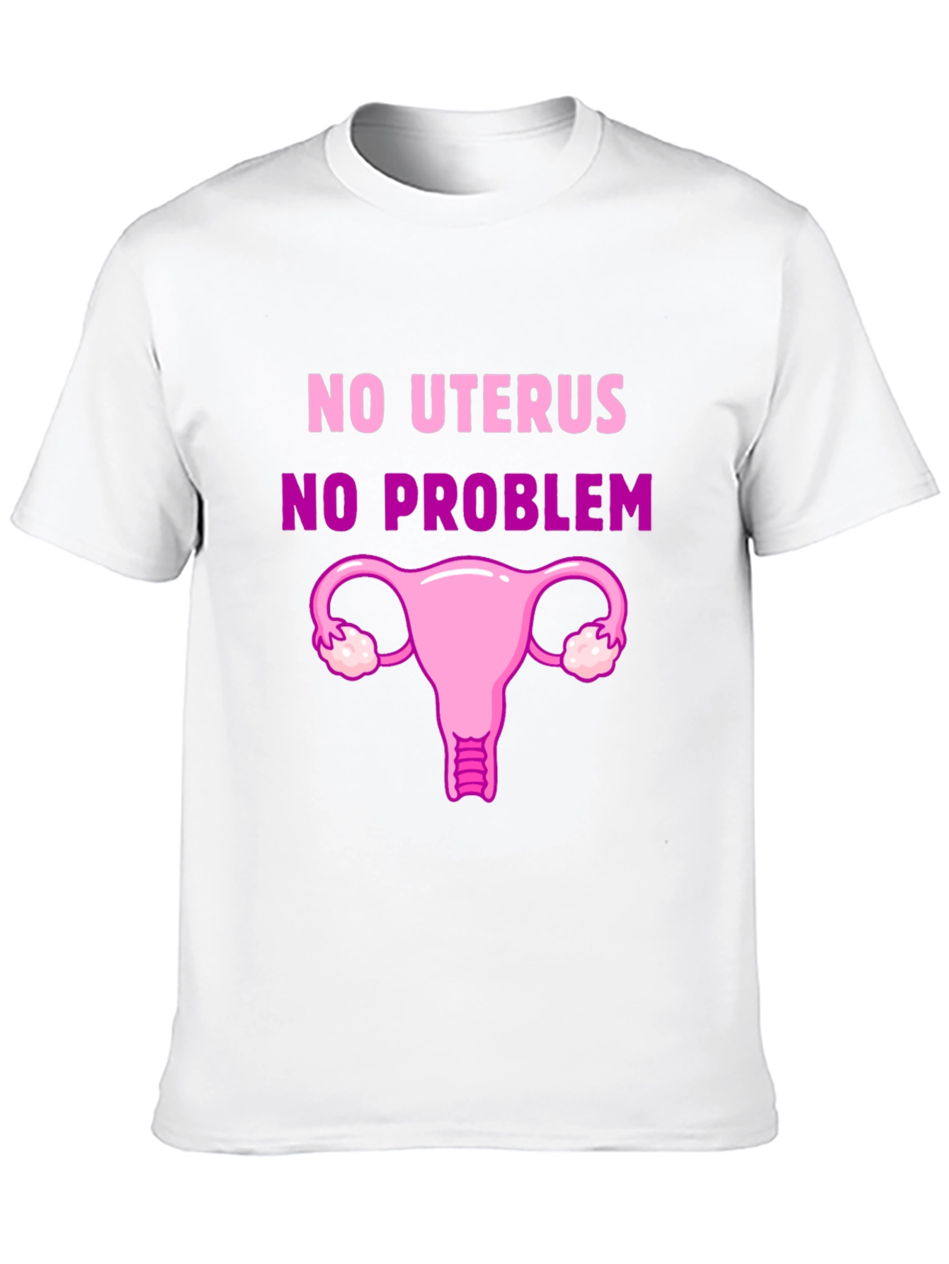 Black No Uterus, No Problem Graphic Tee view 10