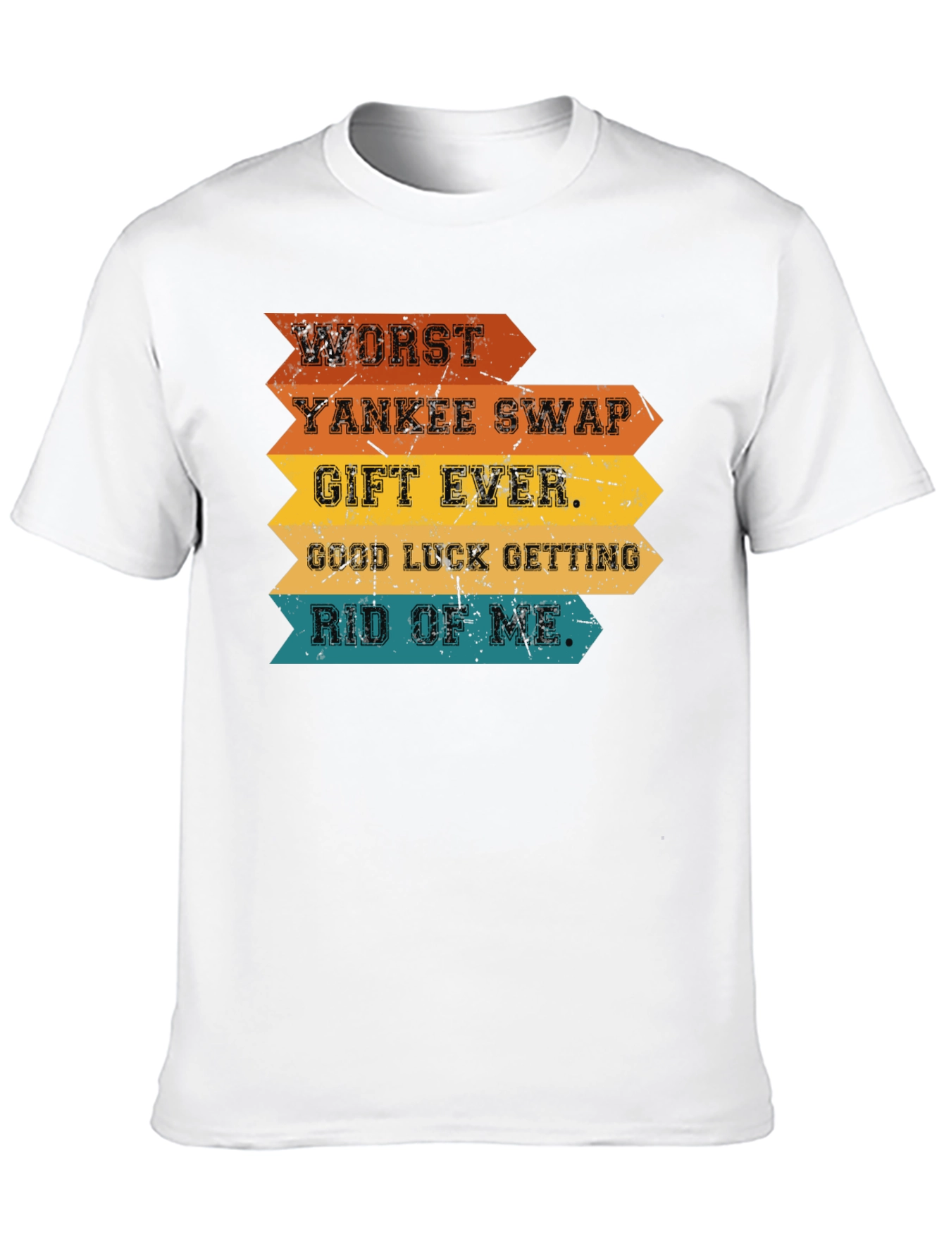 Black Worst Yankee Swap Gift Ever T-Shirt view 10