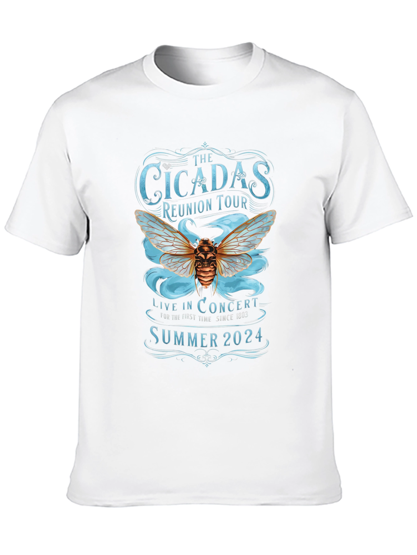 Cicadas Reunion Tour 2024 T-Shirt - 10