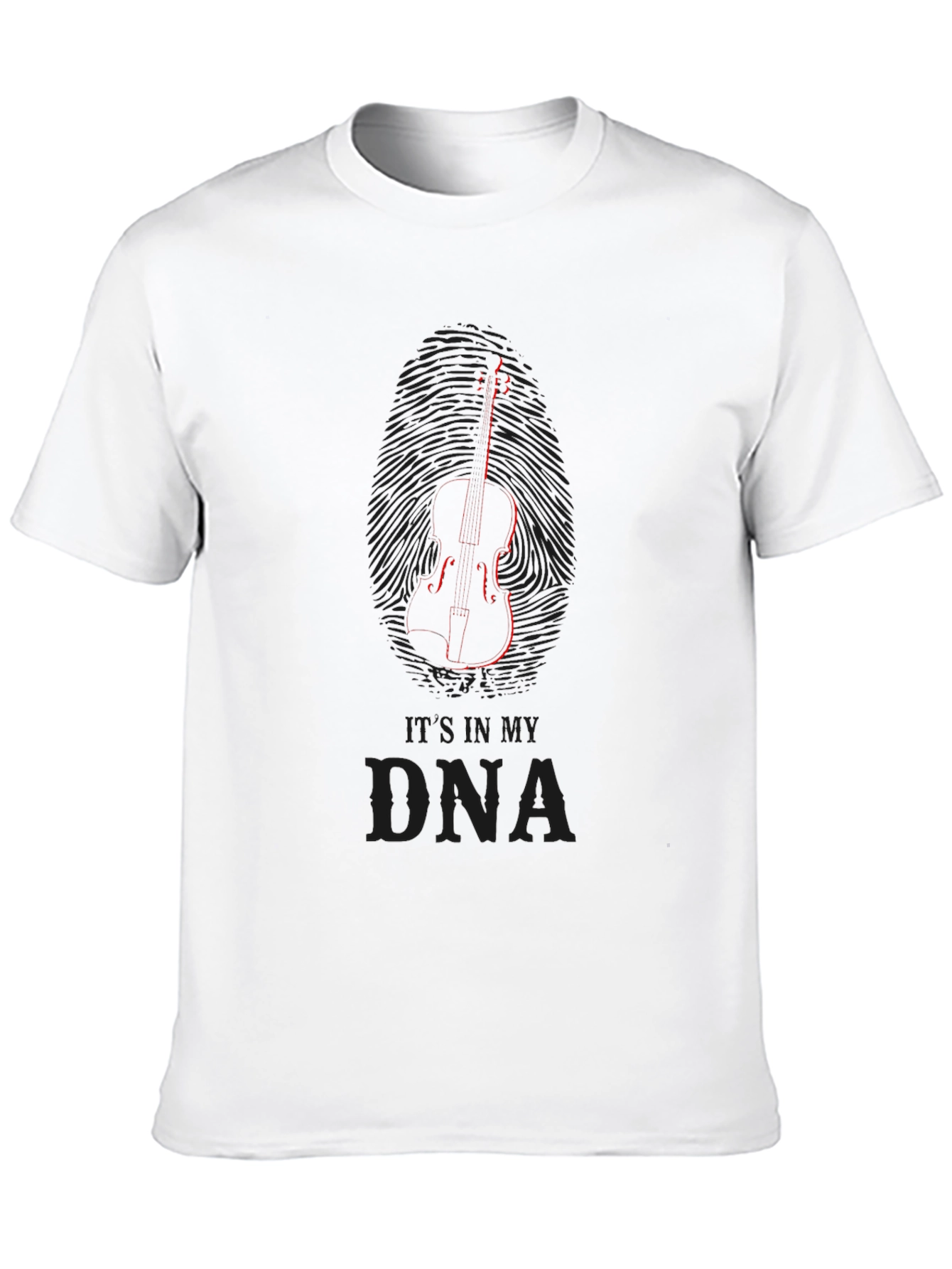 Black Violin DNA Graphic Tee - Musician T-Shirt view 10