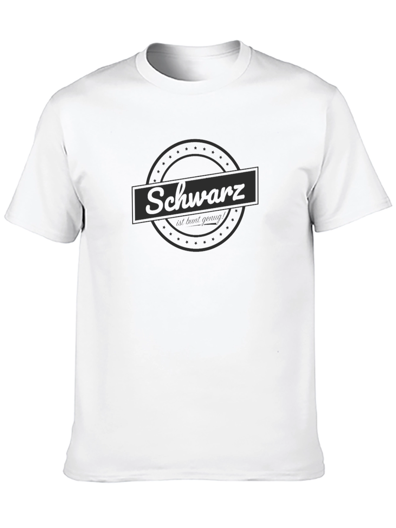 Black Schwarz Black Graphic T-Shirt view 10