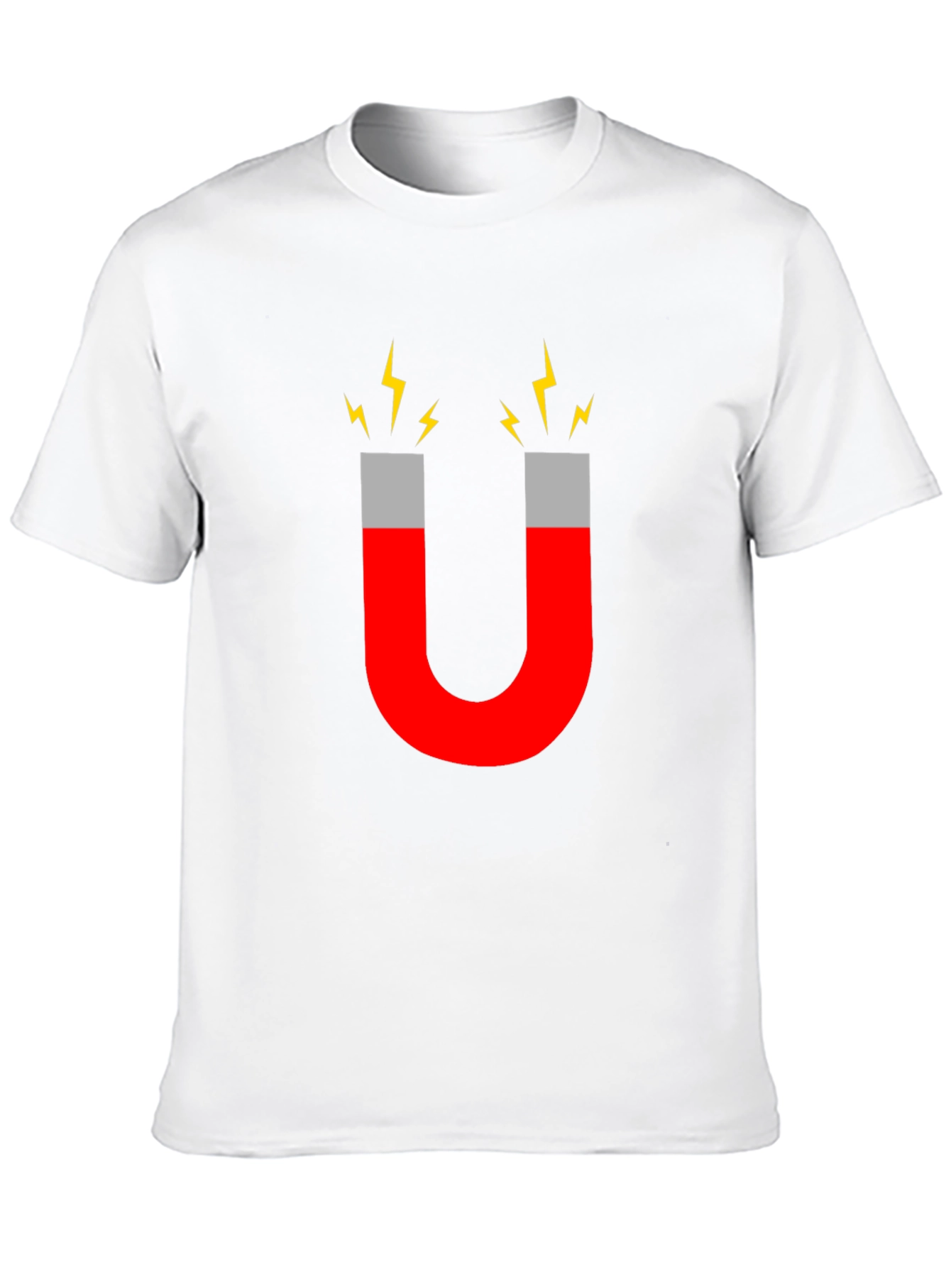 Magnetic Attraction Graphic Tee - Quirky T-Shirt - 10