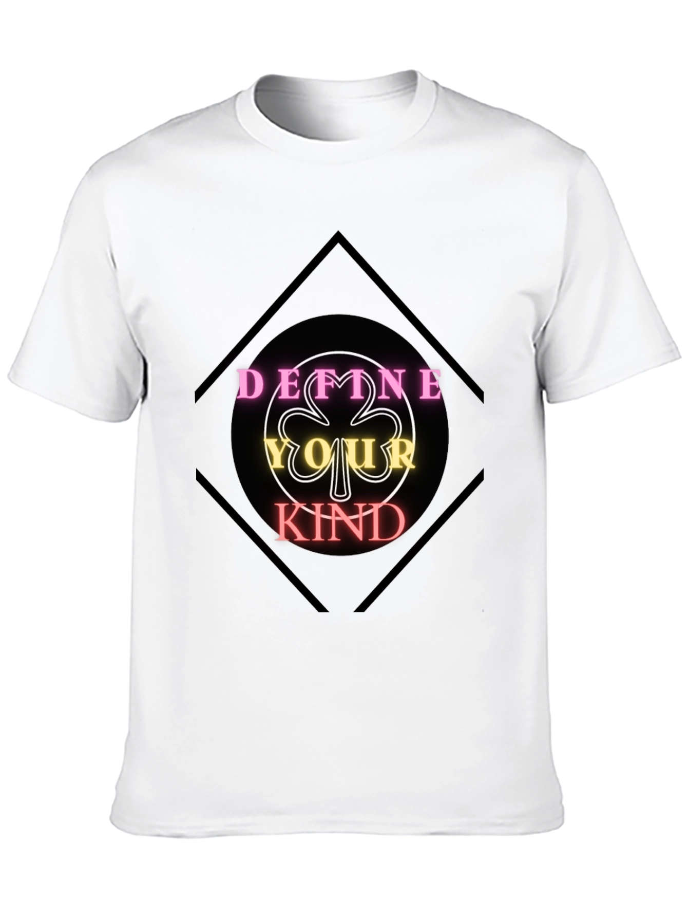 Black Define Your Kind Graphic Tee - Black Cotton Shirt view 10