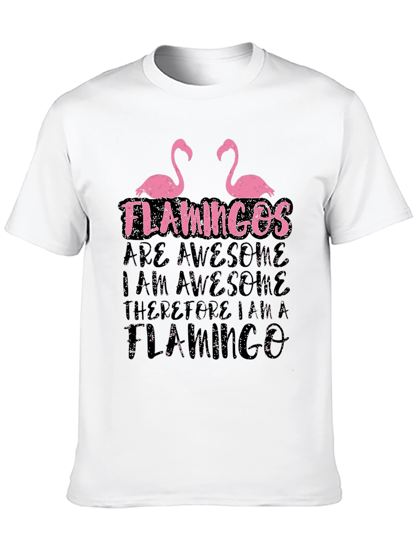 Black Funny Flamingo T-Shirt - Flamingo Lover Gift view 10