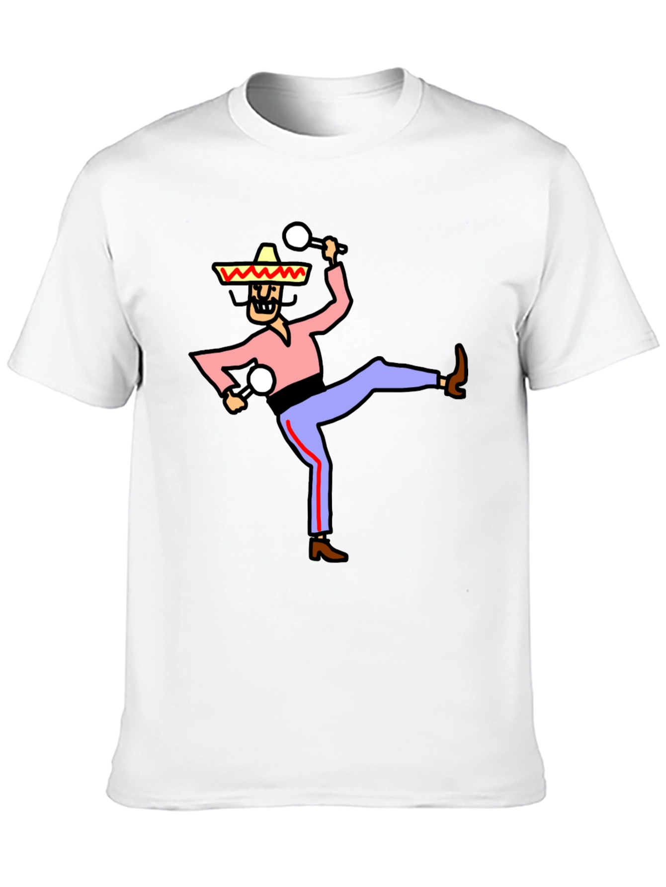 Black Dancing Mariachi Graphic T-Shirt view 10