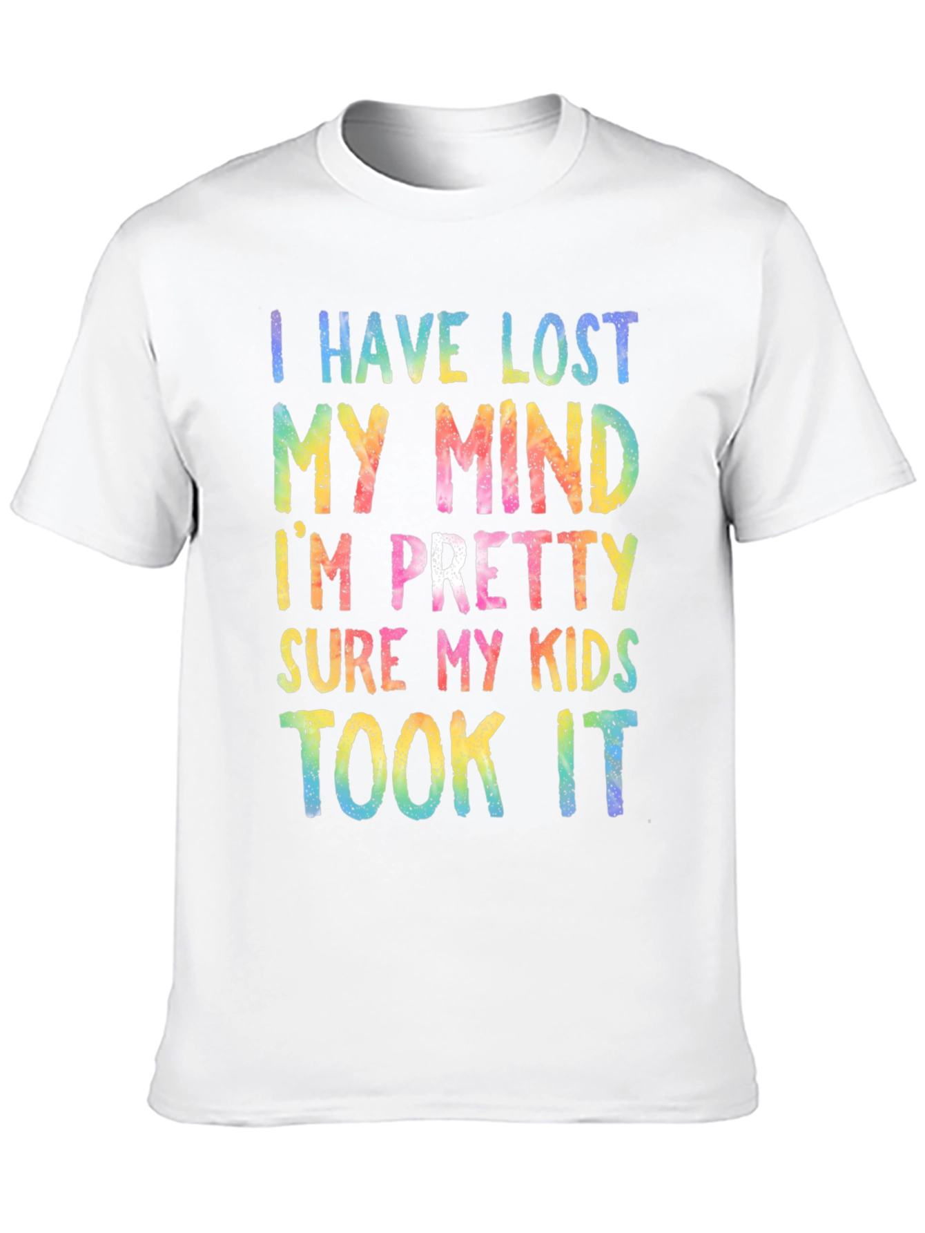 Black Lost My Mind Kids T-Shirt view 10
