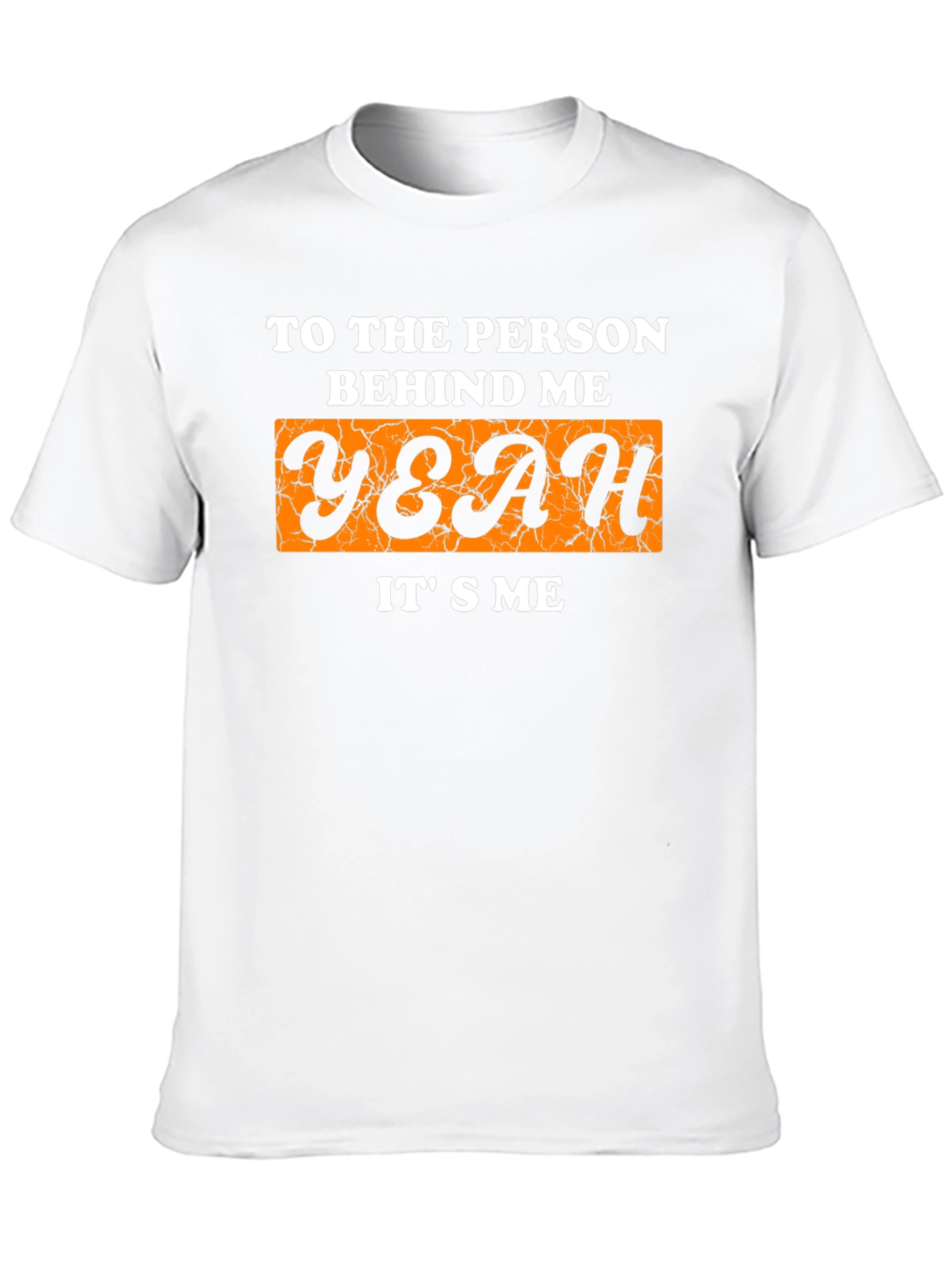 Black Funny "Yeah It's Me" Graphic Tee view 10