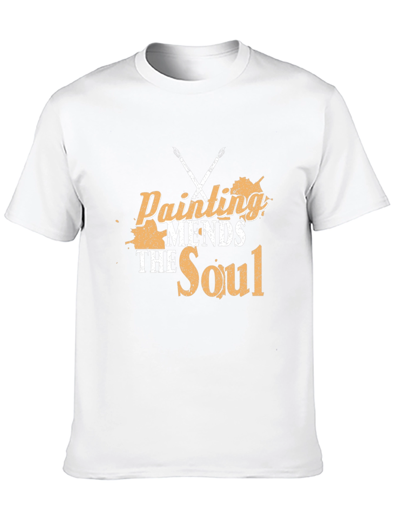 Painting Mends The Soul T-Shirt | Artsy Tee - 10