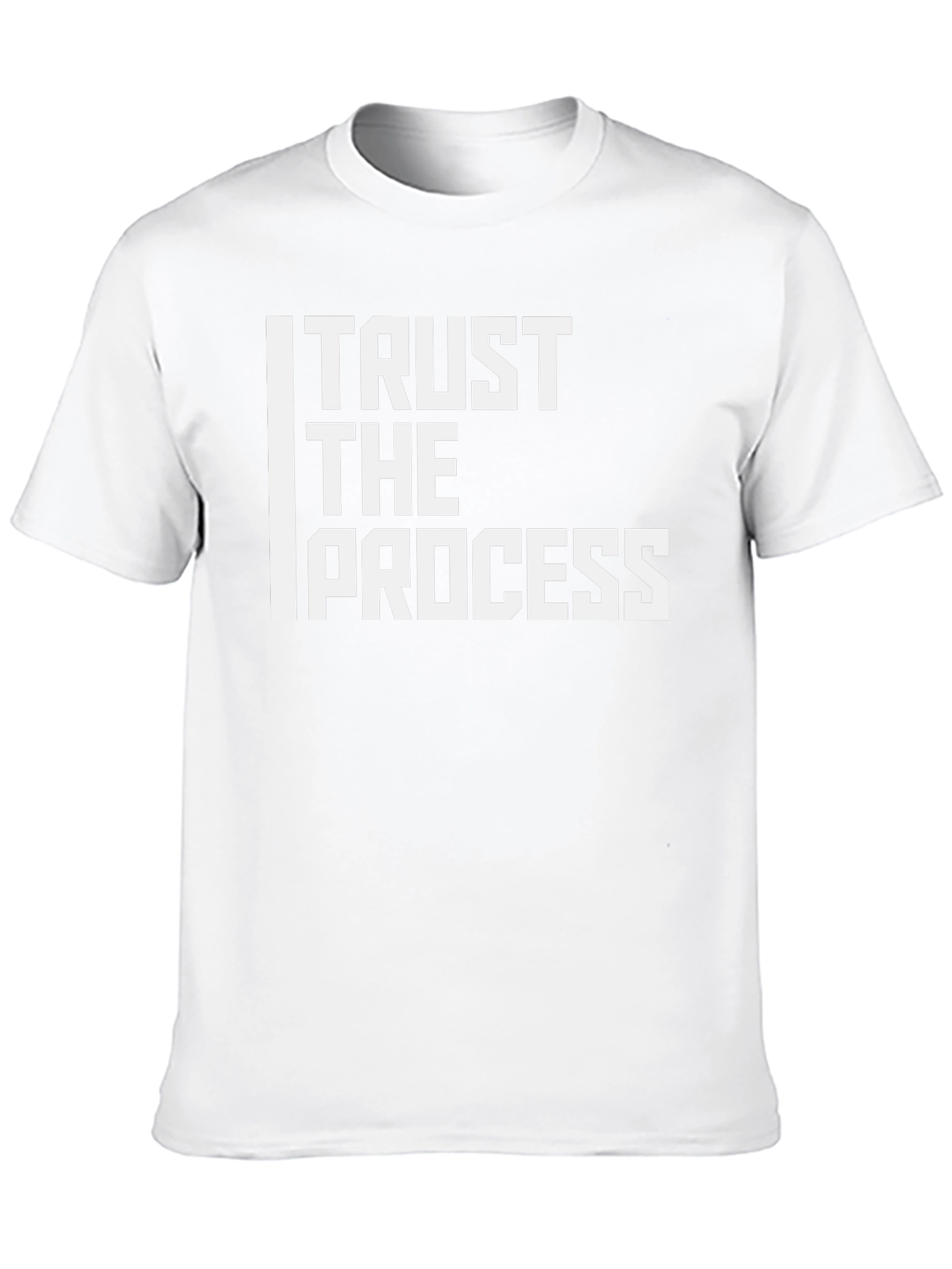 Black Trust the Process Black T-Shirt view 10