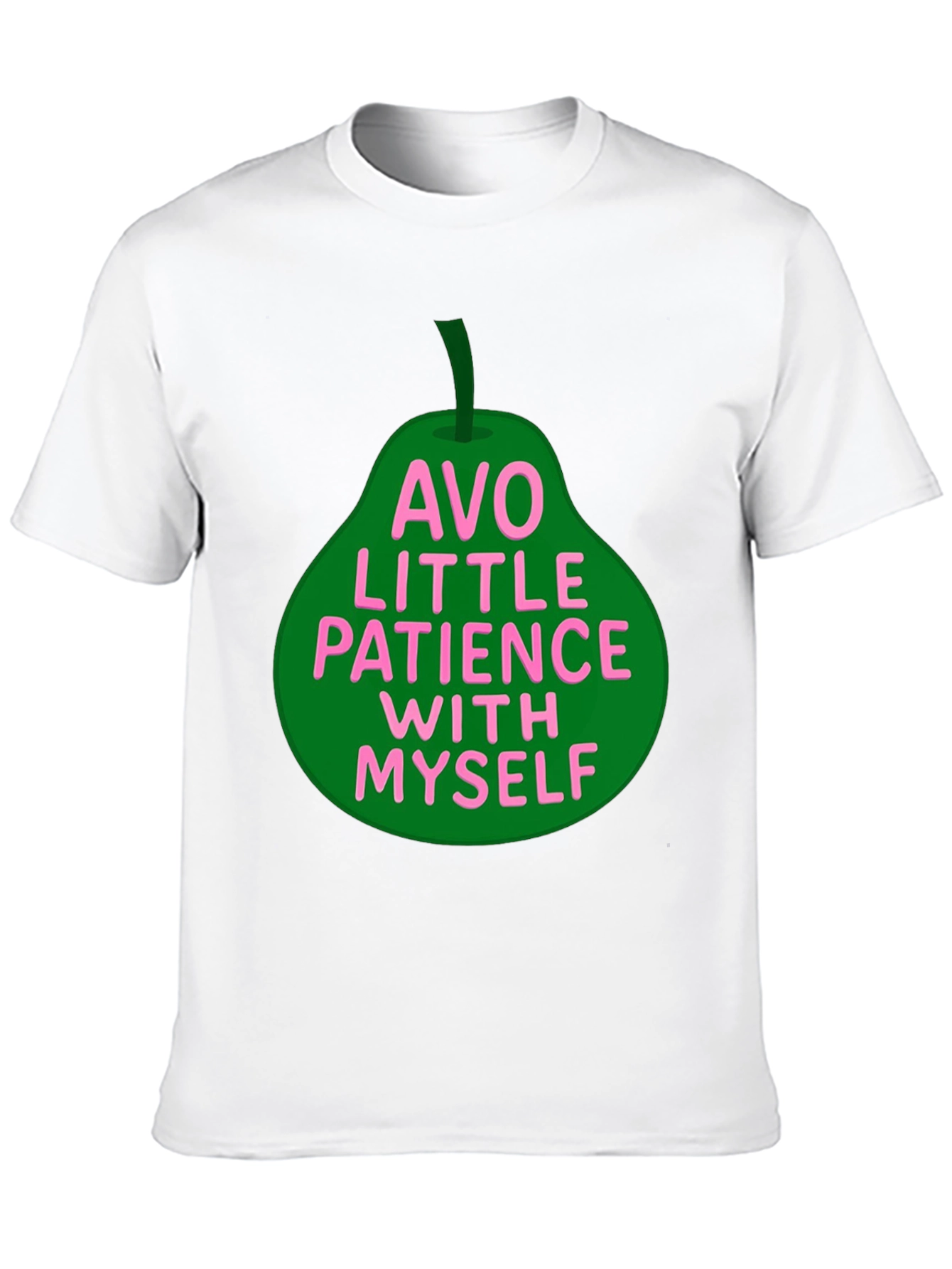 Black Avo Little Patience T-Shirt view 10