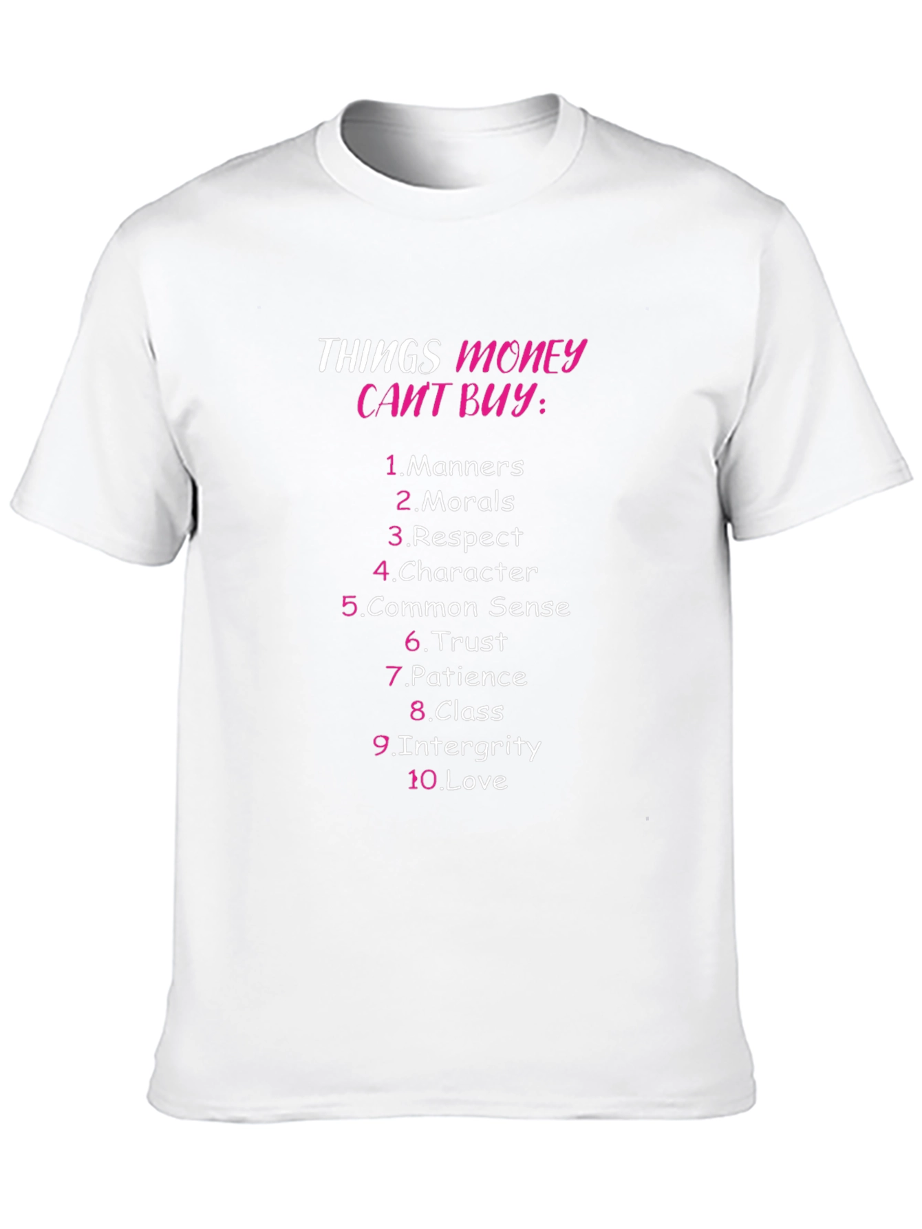 Black Things Money Can't Buy Graphic T-Shirt view 10