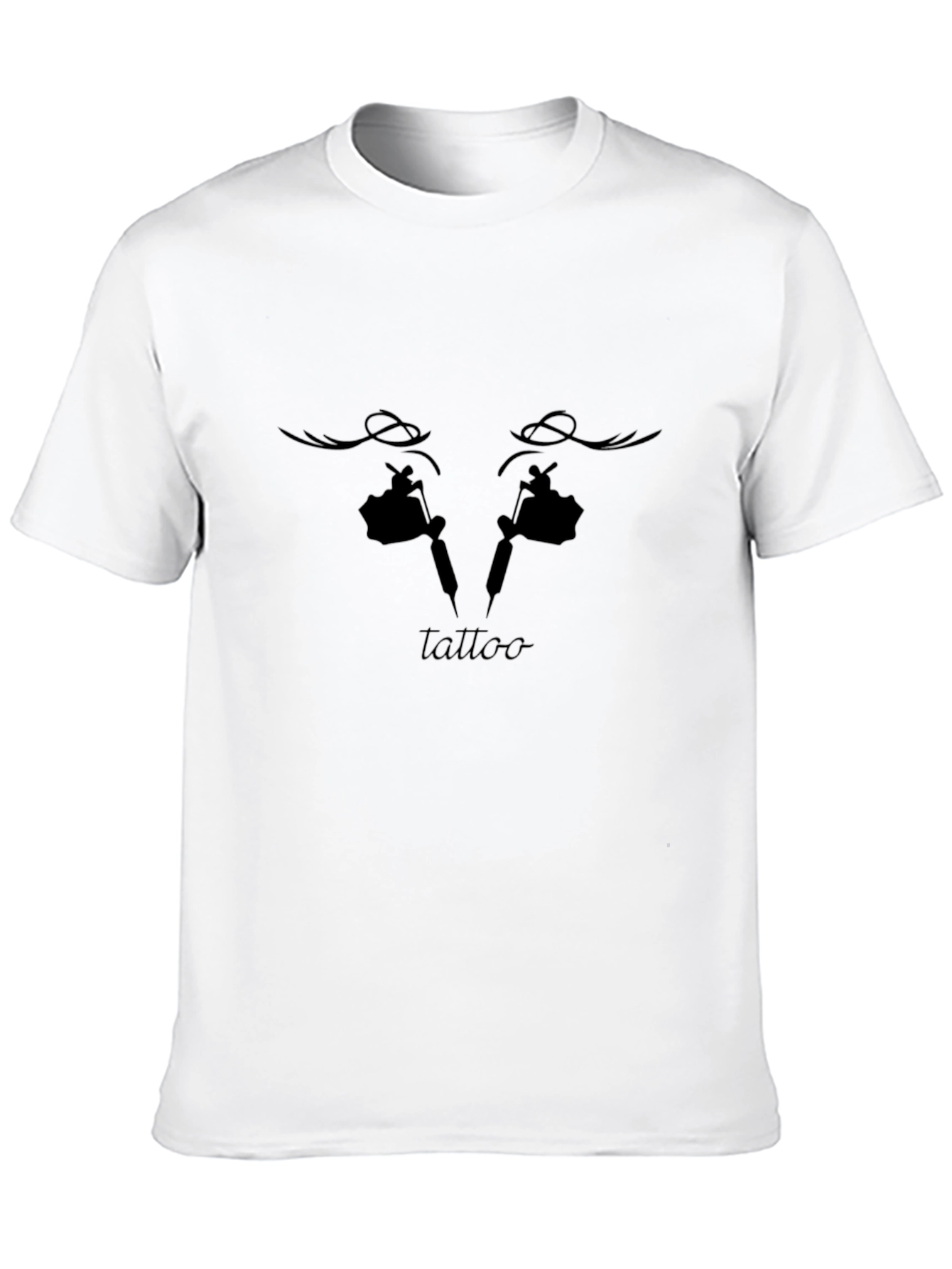 Black Tattoo Artist T-Shirt - Tattoo Design - 10