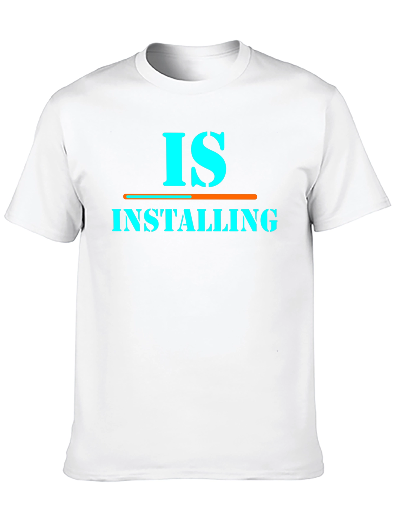 Black Is Installing Graphic Tee - Funny Programmer Shirt view 10
