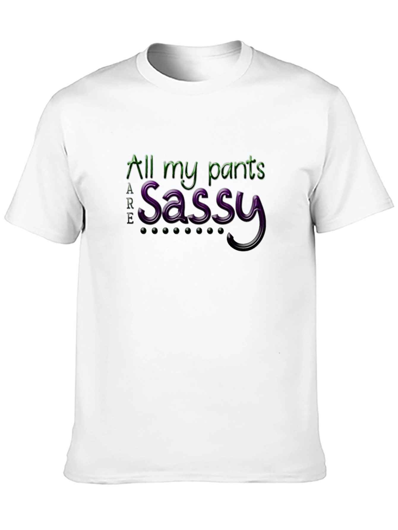 Black Sassy Pants Graphic Tee - Stylish Comfort view 10